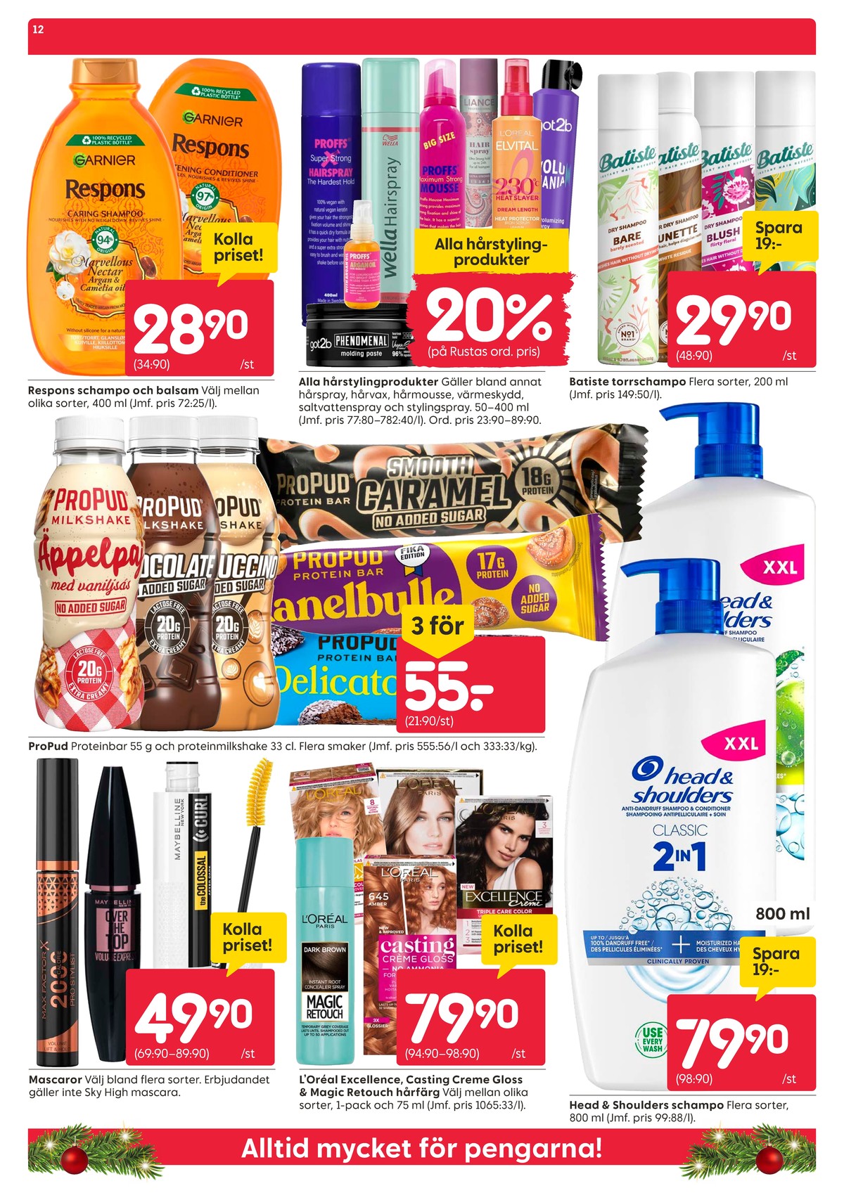 Se Rusta reklamblad för vecka 1 på Kampanjveckan.se. Se bra erbjudanden på många varor. Läs reklambladet här! Sida 12