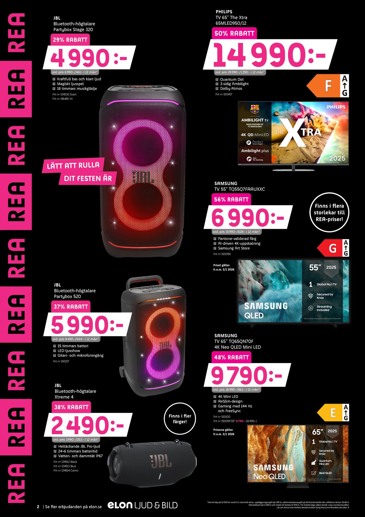 Se Elon reklamblad för vecka 1 på Kampanjveckan.se. Se bra erbjudanden på många varor. Läs reklambladet här! Sida 2