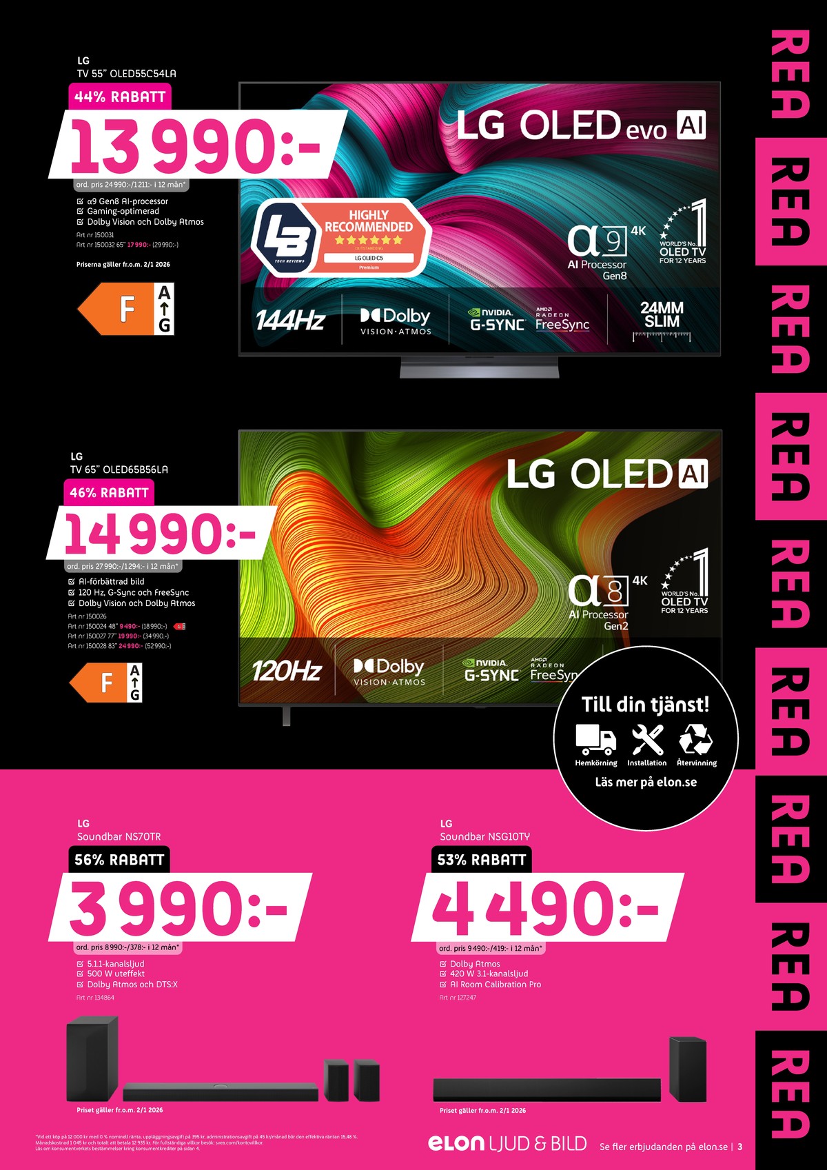 Se Elon reklamblad för vecka 1 på Kampanjveckan.se. Se bra erbjudanden på många varor. Läs reklambladet här! Sida 3