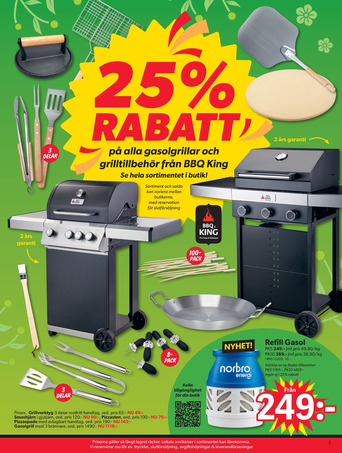 Se Dollarstore reklamblad för vecka 28 på Kampanjveckan.se. Se bra erbjudanden på många varor, t.ex. gas norbo energi eller gas norbo energi. Läs reklambladet här! Sida 3
