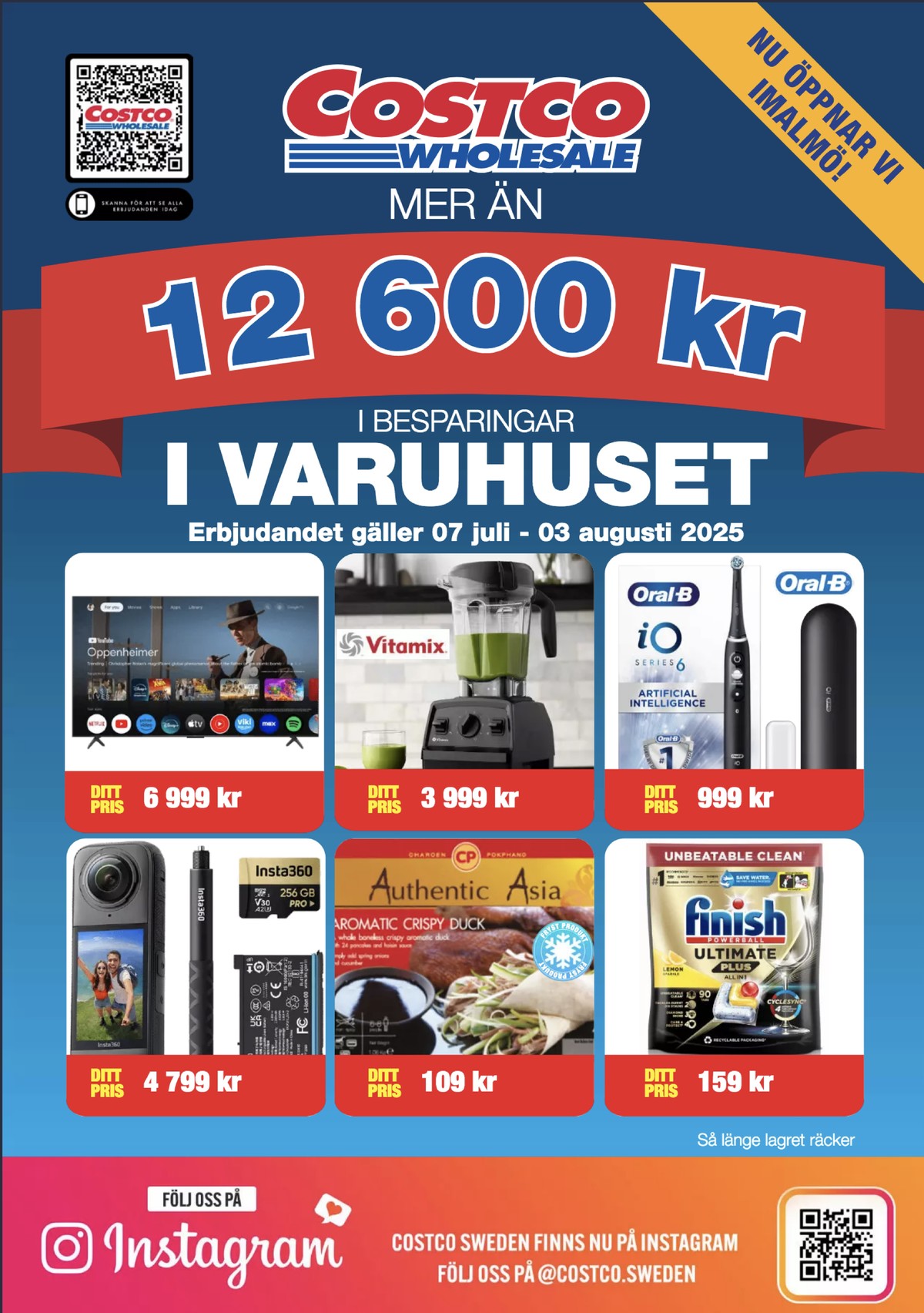 Se Costco reklamblad för vecka 29 på Kampanjveckan.se. Se bra erbjudanden på många varor. Läs reklambladet här! Sida 1