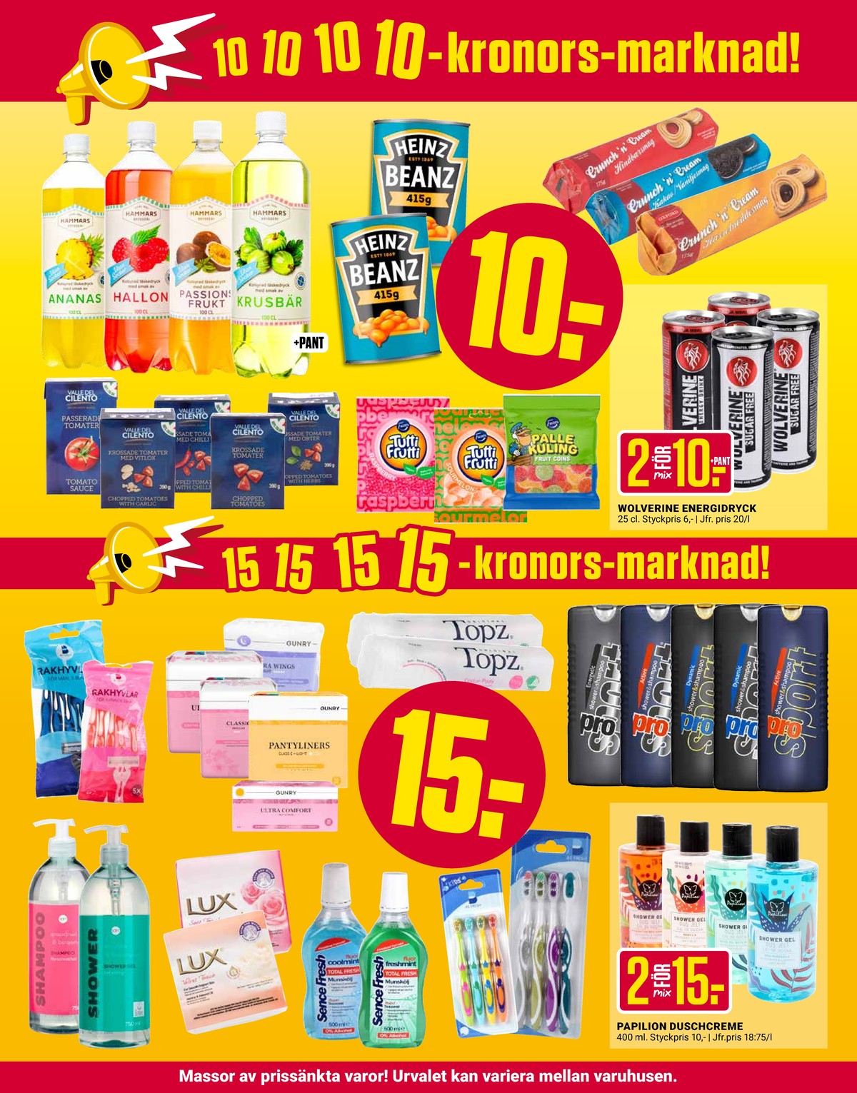 Se ÖoB reklamblad för vecka 29 på Kampanjveckan.se. Se bra erbjudanden på många varor, t.ex. shampoo okänd eller tvål lux. Läs reklambladet här! Sida 2
