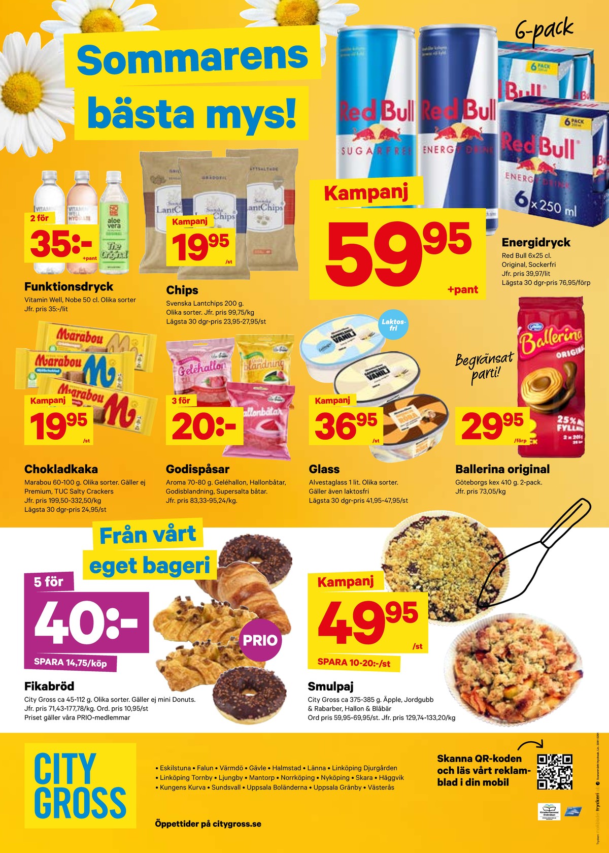 Se City Gross reklamblad för vecka 29 på Kampanjveckan.se. Se bra erbjudanden på många varor, t.ex. butiksbakat kaffebröd city gross eller butiksbakat kaffebröd city gross. Läs reklambladet här! Sida 11

