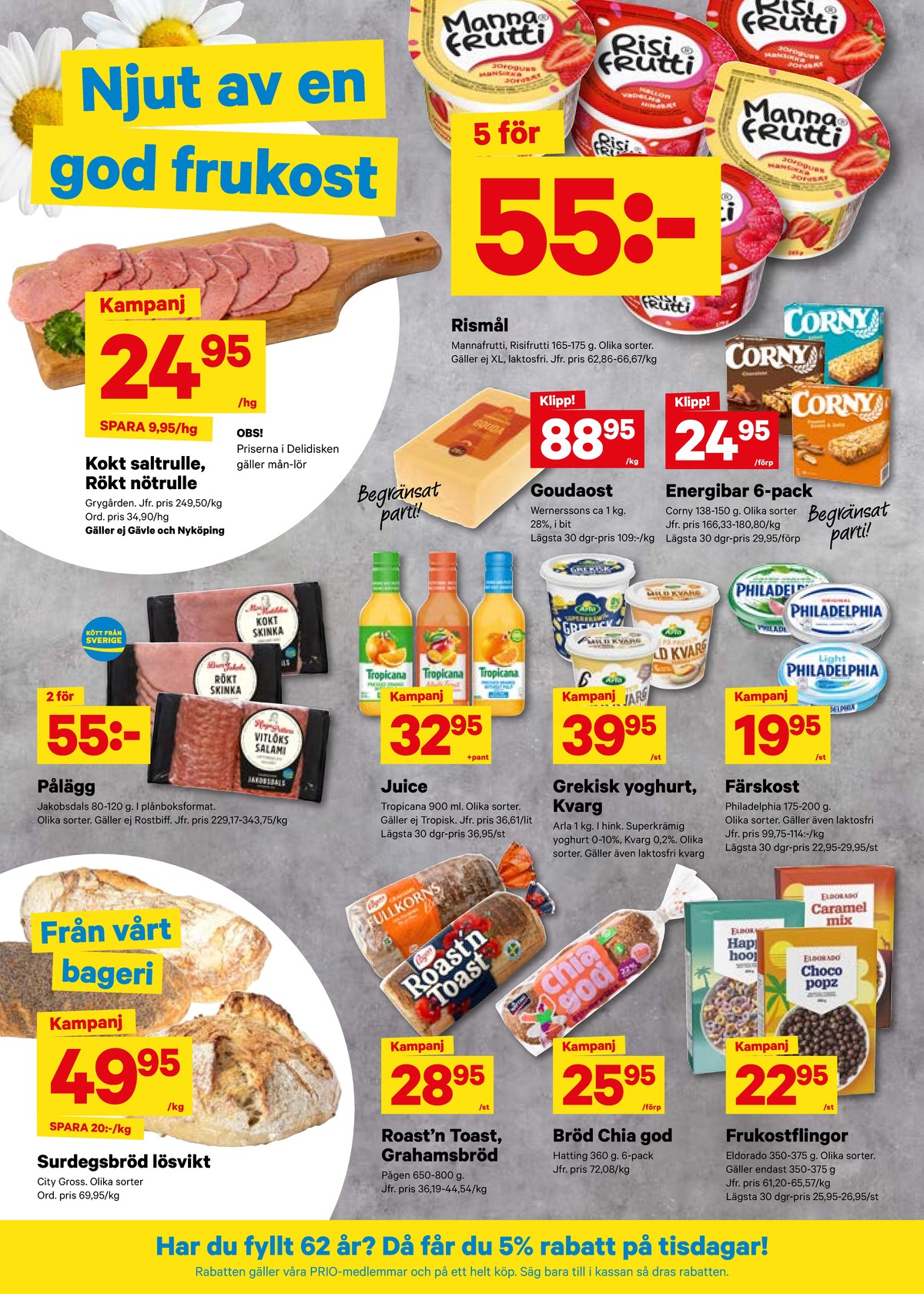 Se City Gross reklamblad för vecka 29 på Kampanjveckan.se. Se bra erbjudanden på många varor, t.ex. butiksbakat matbröd city gross eller toastbröd roast n toast. Läs reklambladet här! Sida 4
