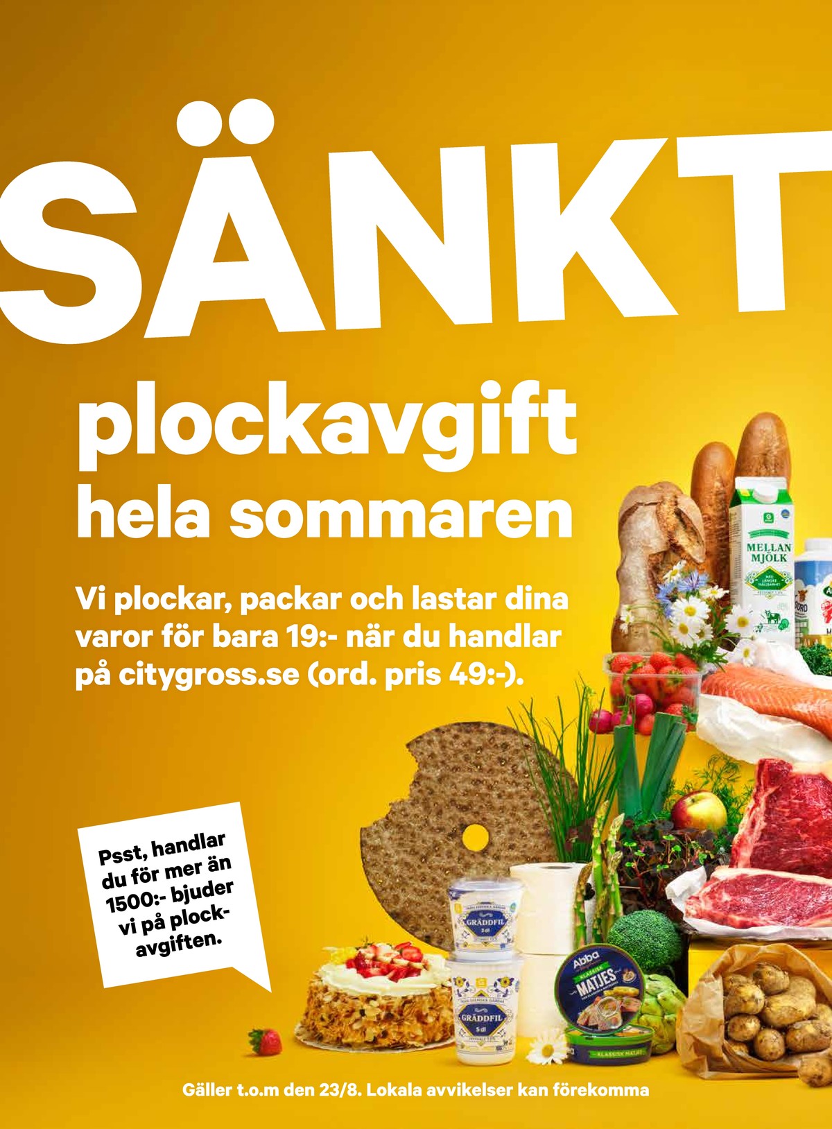 Se City Gross reklamblad för vecka 29 på Kampanjveckan.se. Se bra erbjudanden på många varor. Läs reklambladet här! Sida 5