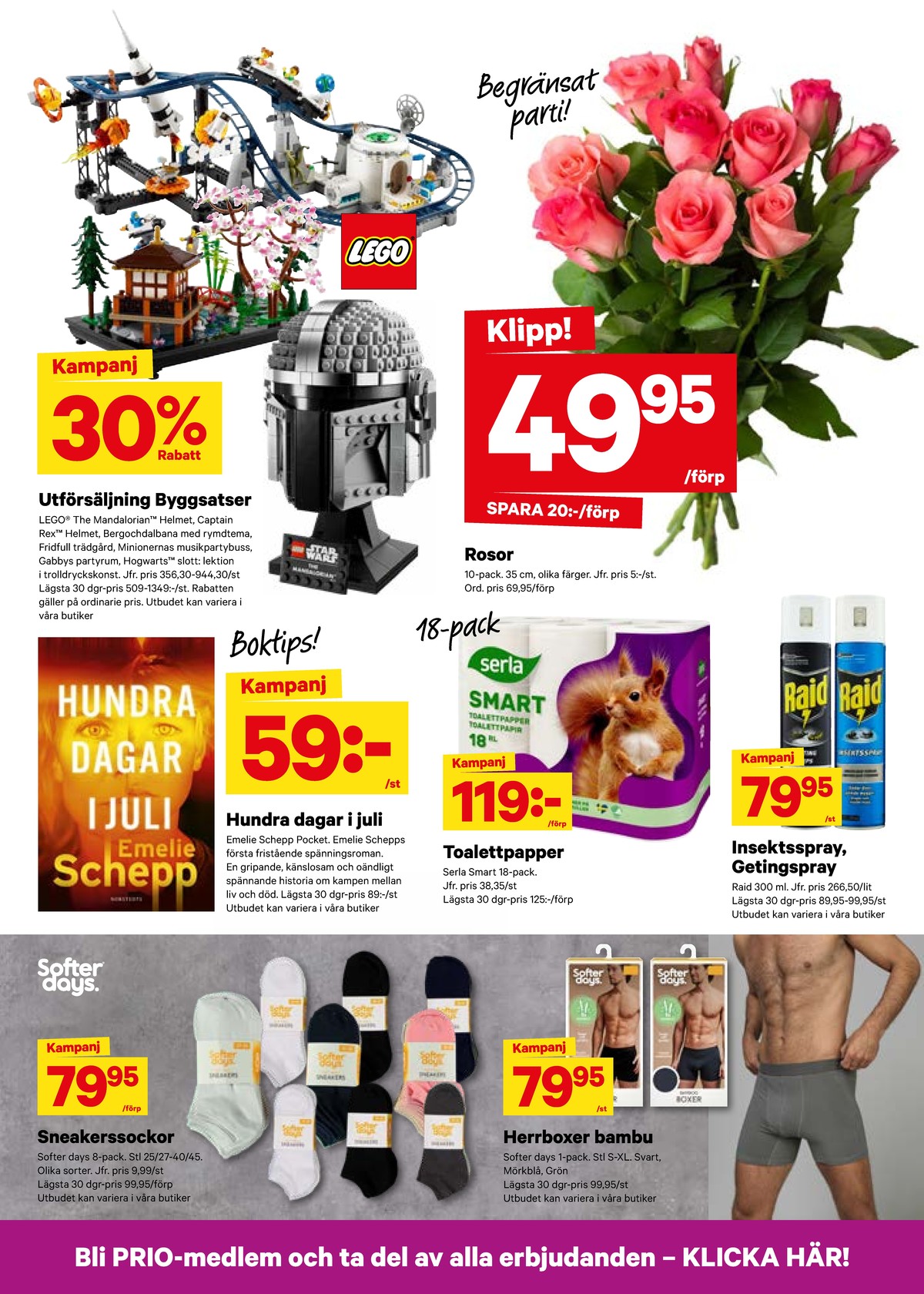 Se City Gross reklamblad för vecka 29 på Kampanjveckan.se. Se bra erbjudanden på många varor, t.ex. leksaker lego eller böcker okänd. Läs reklambladet här! Sida 7
