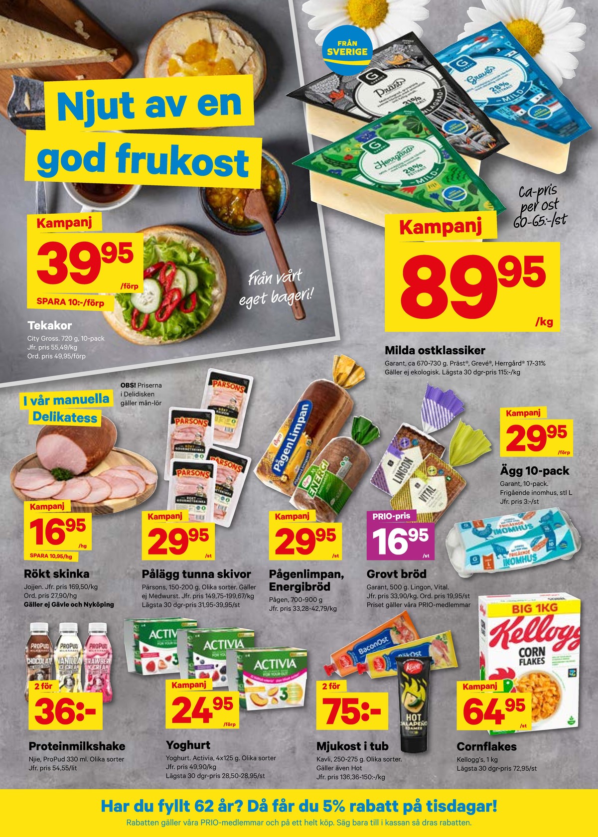 Se City Gross reklamblad för vecka 30 på Kampanjveckan.se. Se bra erbjudanden på många varor, t.ex. milk shake propud eller yoghurt activia yoghurt. Läs reklambladet här! Sida 5
