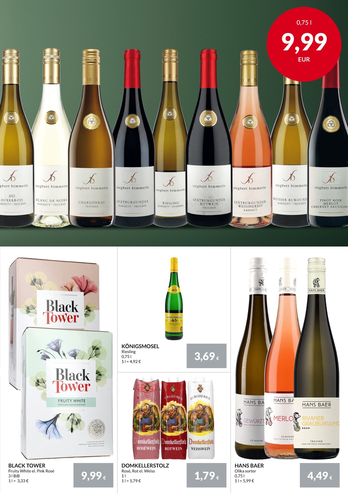 Se Nielsen Discount reklamblad för vecka 30 på Kampanjveckan.se. Se bra erbjudanden på många varor, t.ex. rosé vin okänd eller vit vin okänd. Läs reklambladet här! Sida 13
