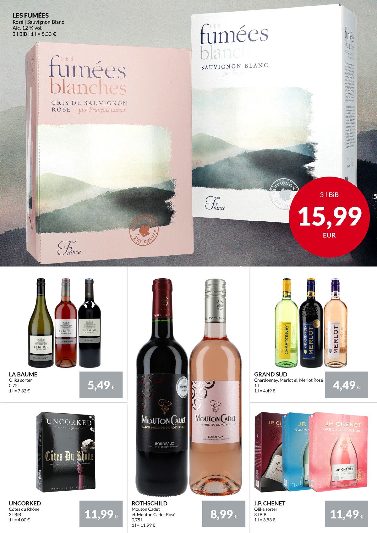 Se Nielsen Discount reklamblad för vecka 30 på Kampanjveckan.se. Se bra erbjudanden på många varor, t.ex. röd vin okänd eller röd vin okänd. Läs reklambladet här! Sida 15
