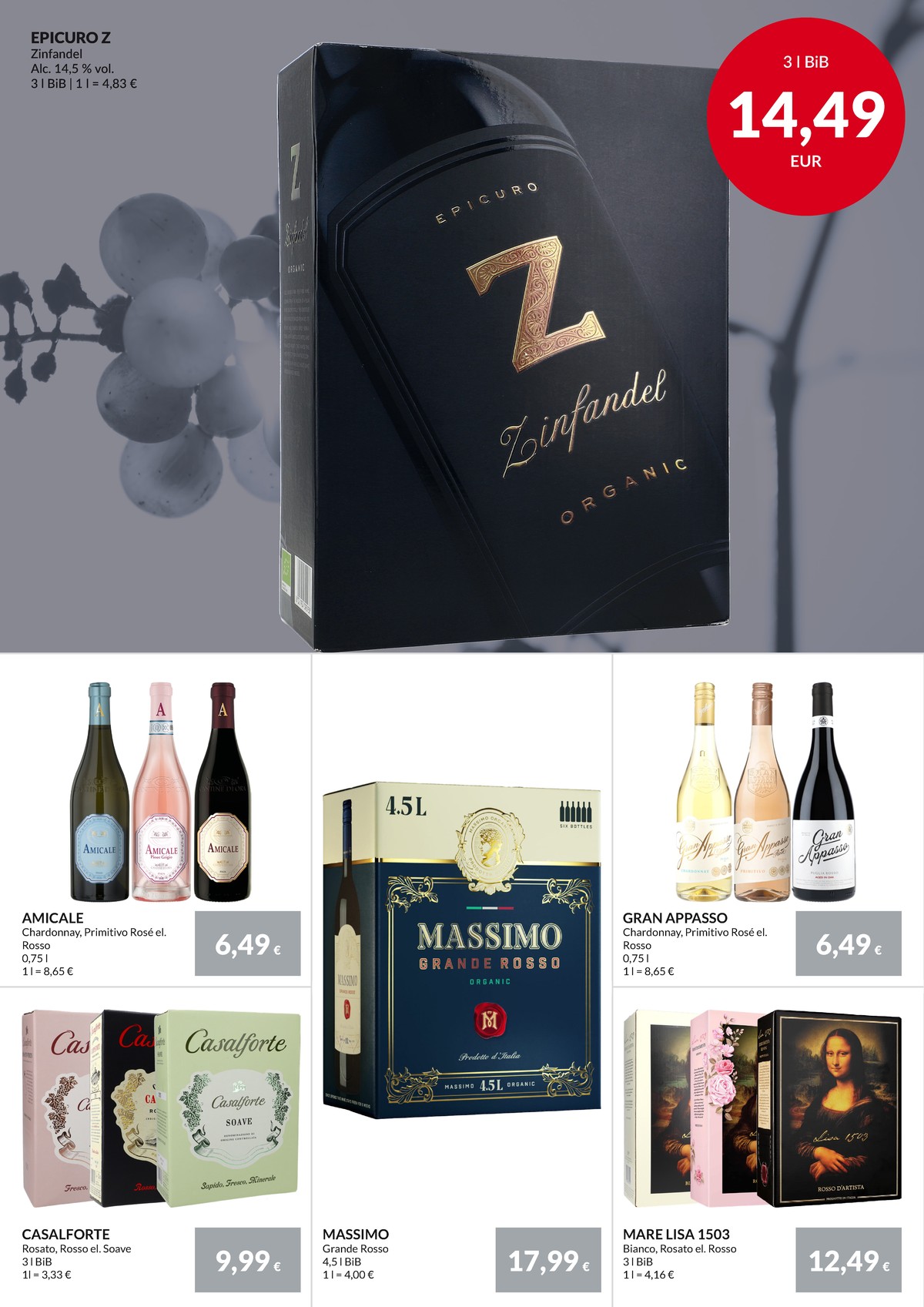 Se Nielsen Discount reklamblad för vecka 30 på Kampanjveckan.se. Se bra erbjudanden på många varor, t.ex. röd vin okänd eller vit vin okänd. Läs reklambladet här! Sida 16

