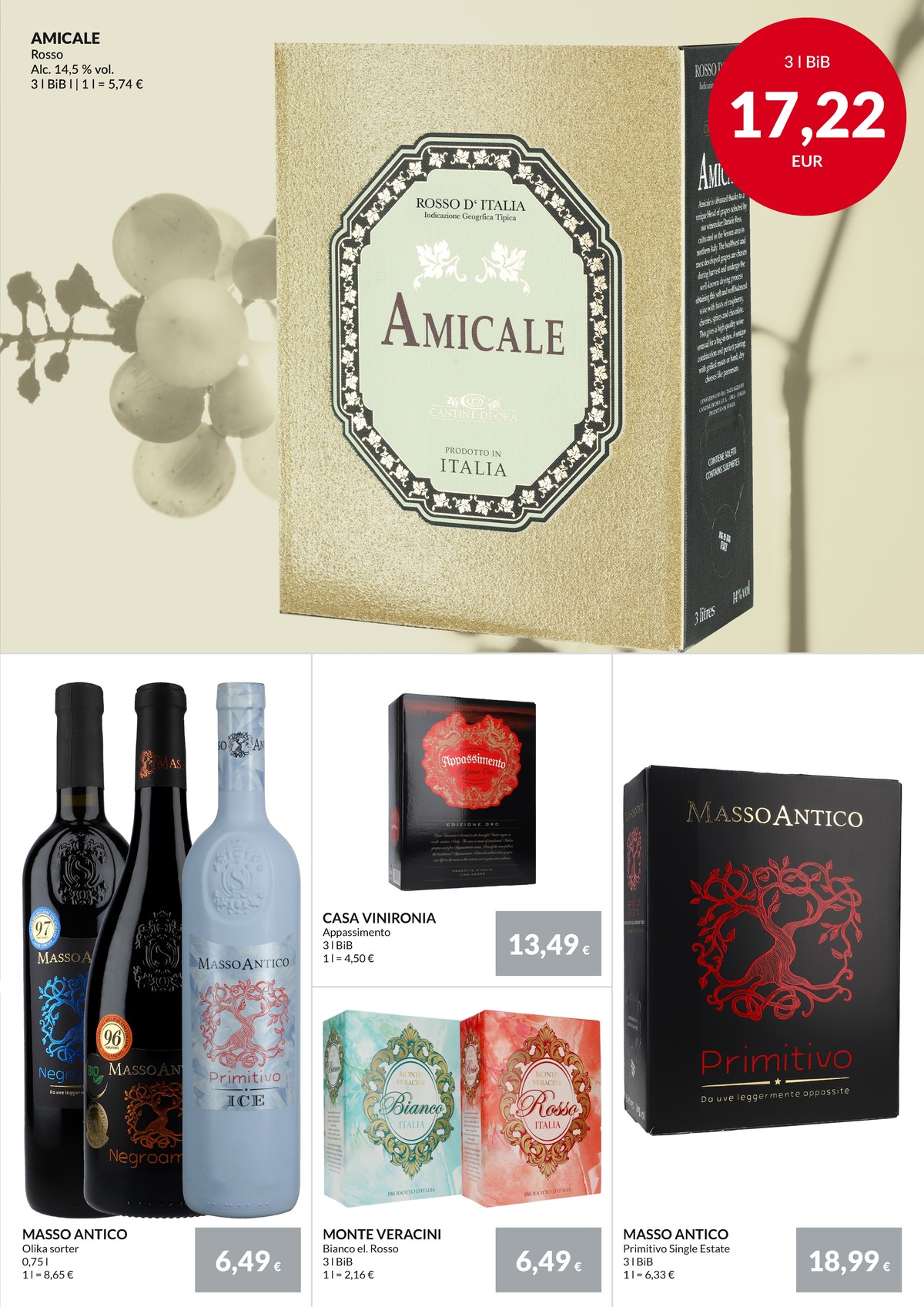Se Nielsen Discount reklamblad för vecka 30 på Kampanjveckan.se. Se bra erbjudanden på många varor, t.ex. röd vin okänd eller rosé vin okänd. Läs reklambladet här! Sida 17
