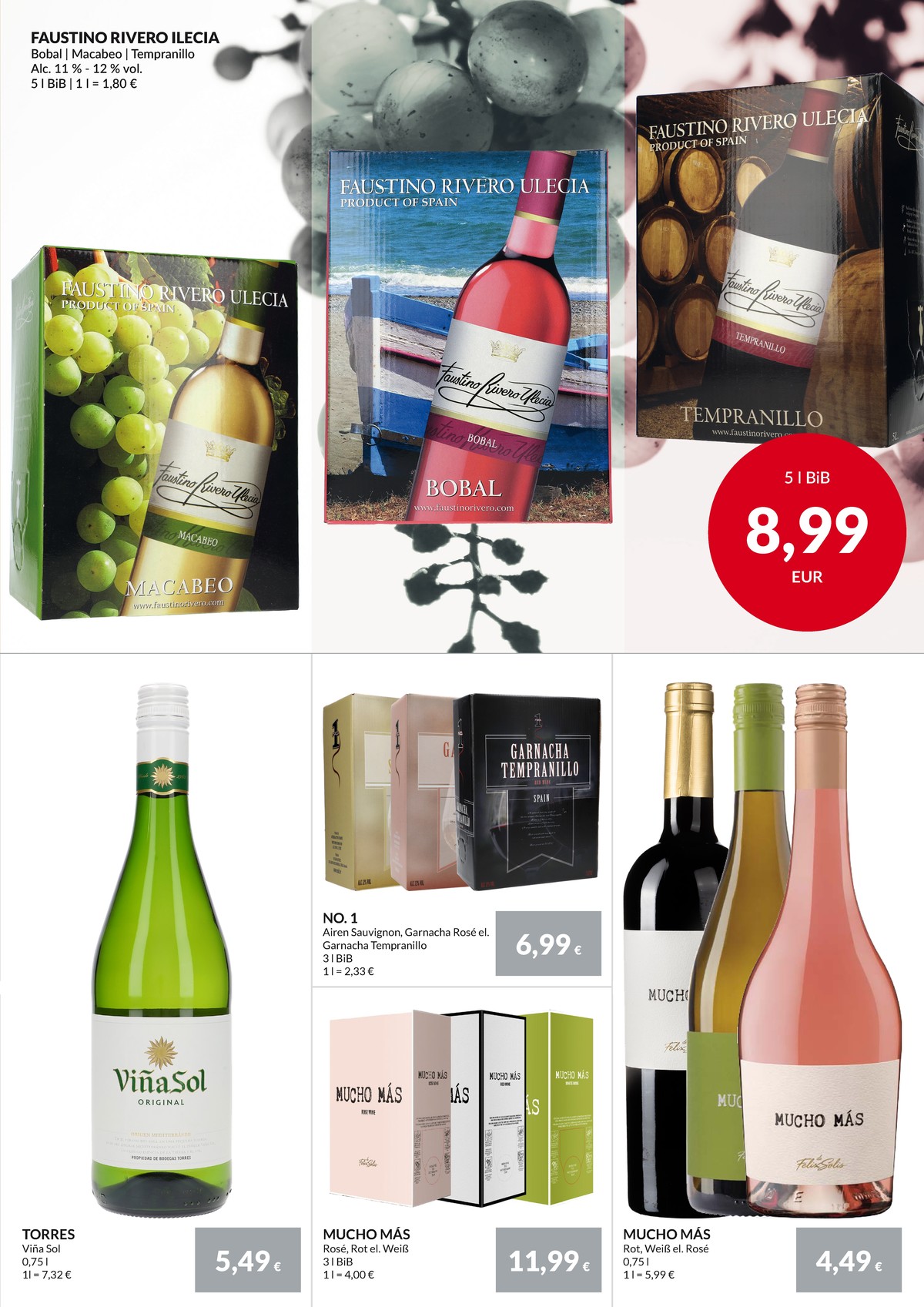 Se Nielsen Discount reklamblad för vecka 30 på Kampanjveckan.se. Se bra erbjudanden på många varor, t.ex. vit vin okänd eller vit vin okänd. Läs reklambladet här! Sida 19
