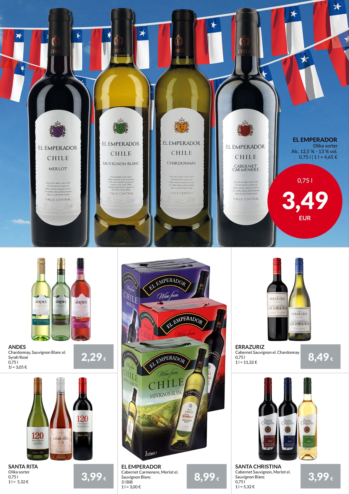 Se Nielsen Discount reklamblad för vecka 30 på Kampanjveckan.se. Se bra erbjudanden på många varor, t.ex. rosé vin okänd eller vit vin okänd. Läs reklambladet här! Sida 22
