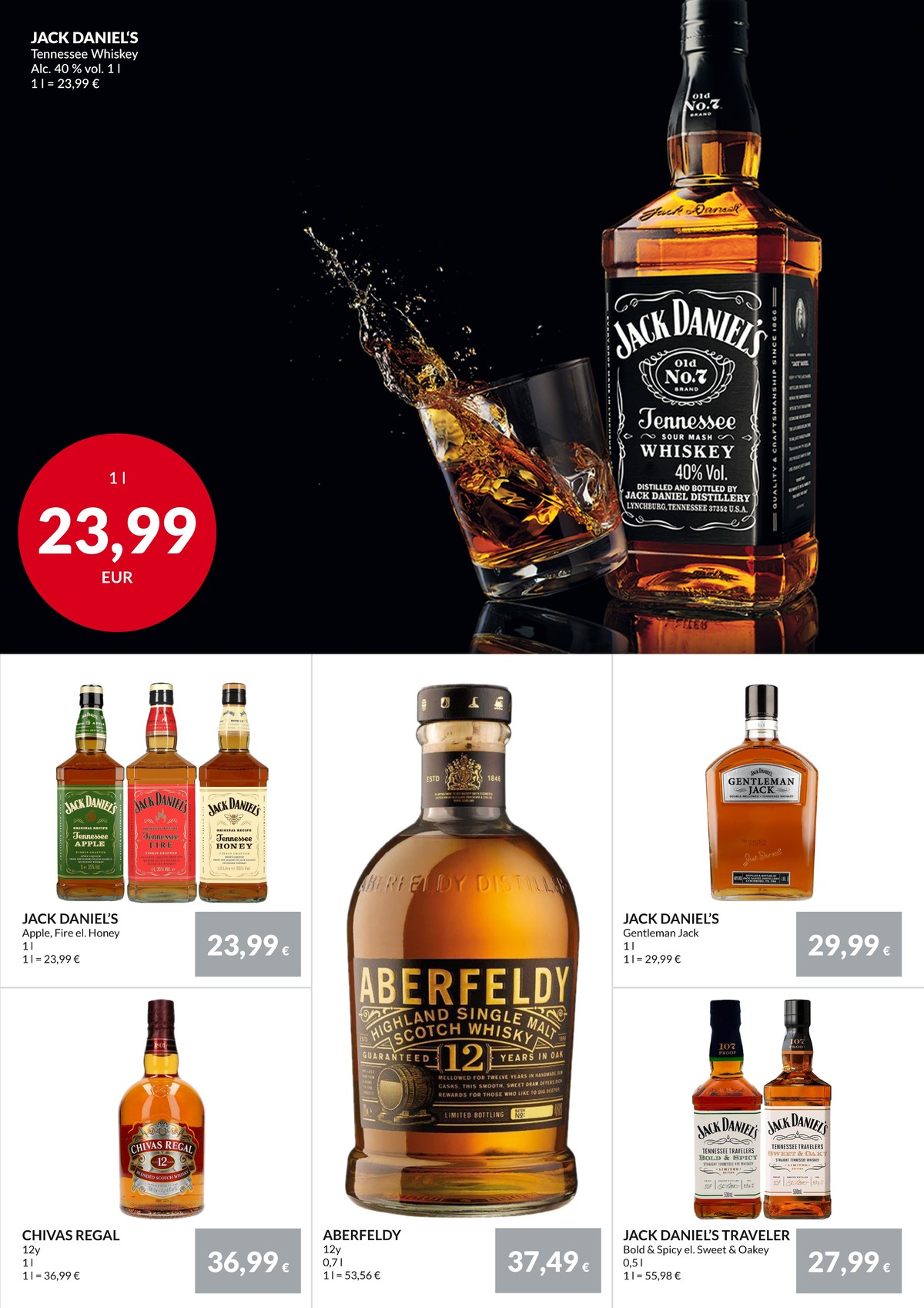 Se Nielsen Discount reklamblad för vecka 30 på Kampanjveckan.se. Se bra erbjudanden på många varor, t.ex. whisky 12 yo eller whisky apple. Läs reklambladet här! Sida 29
