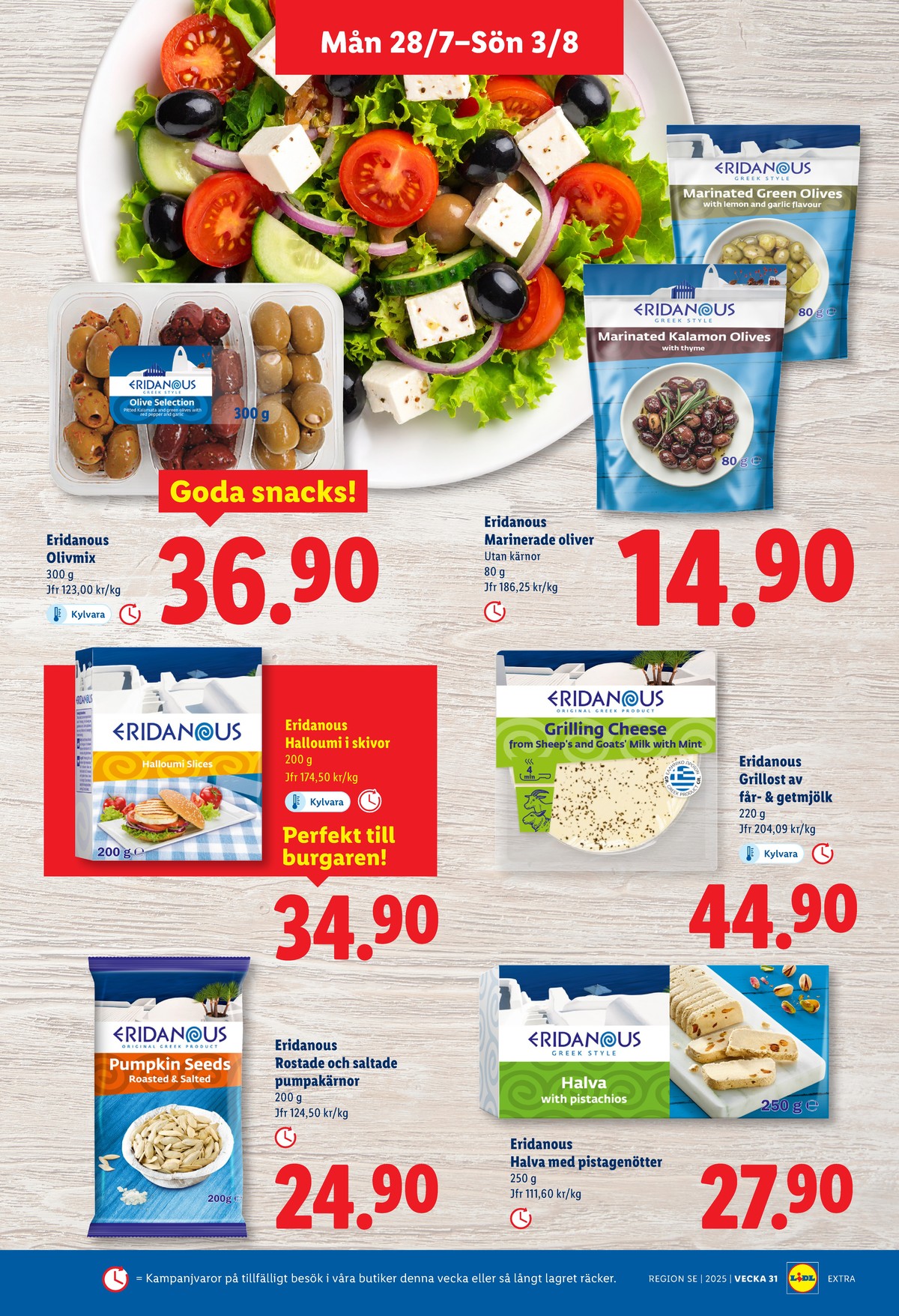 Se Lidl reklamblad för vecka 31 på Kampanjveckan.se. Se bra erbjudanden på många varor, t.ex. oliver eridanous eller oliver eridanous. Läs reklambladet här! Sida 12

