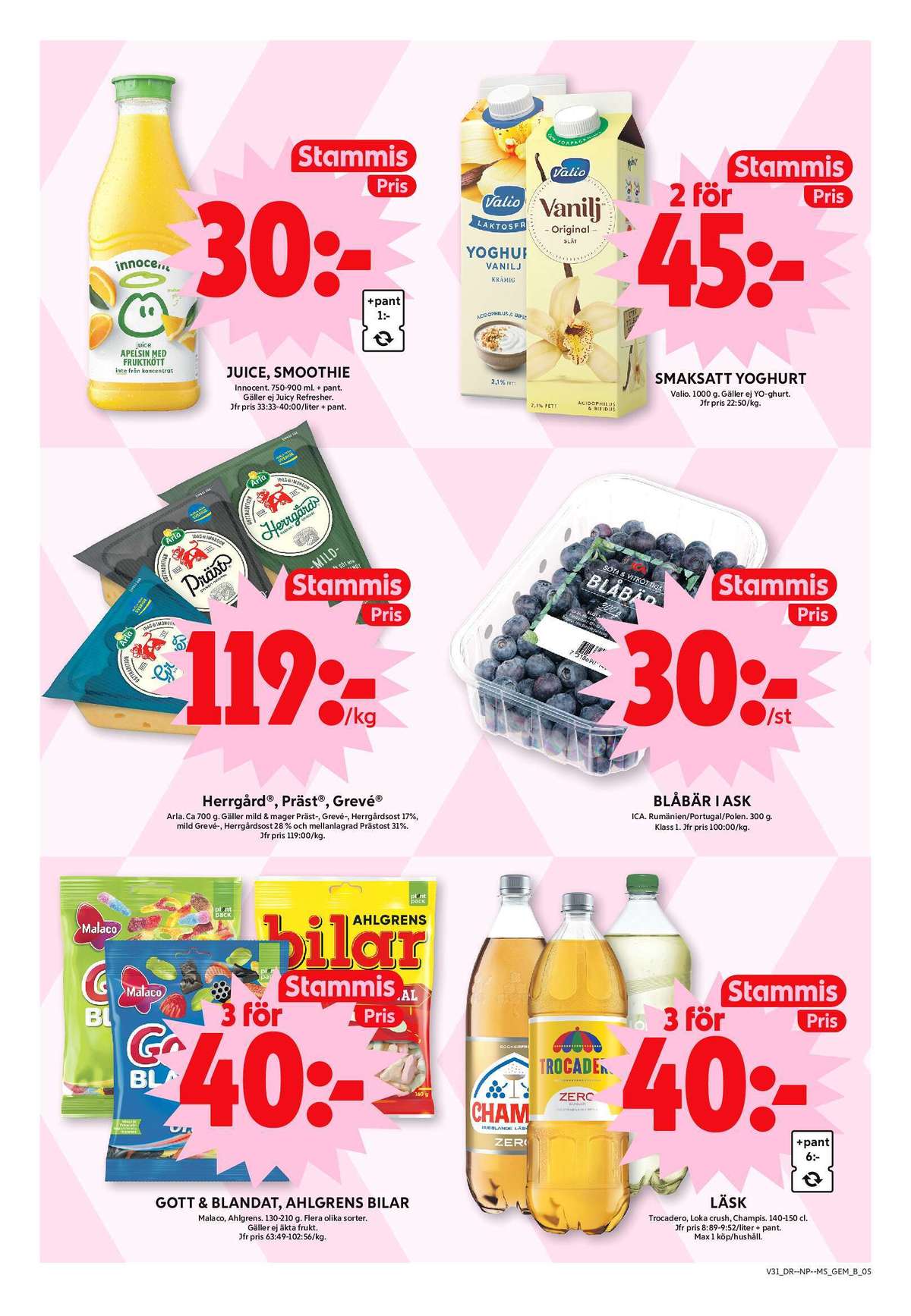 Se ICA Maxi reklamblad för vecka 31 på Kampanjveckan.se. Se bra erbjudanden på många varor, t.ex. godispåsar original eller godispåsar gott & blandat supersur. Läs reklambladet här! Sida 5
