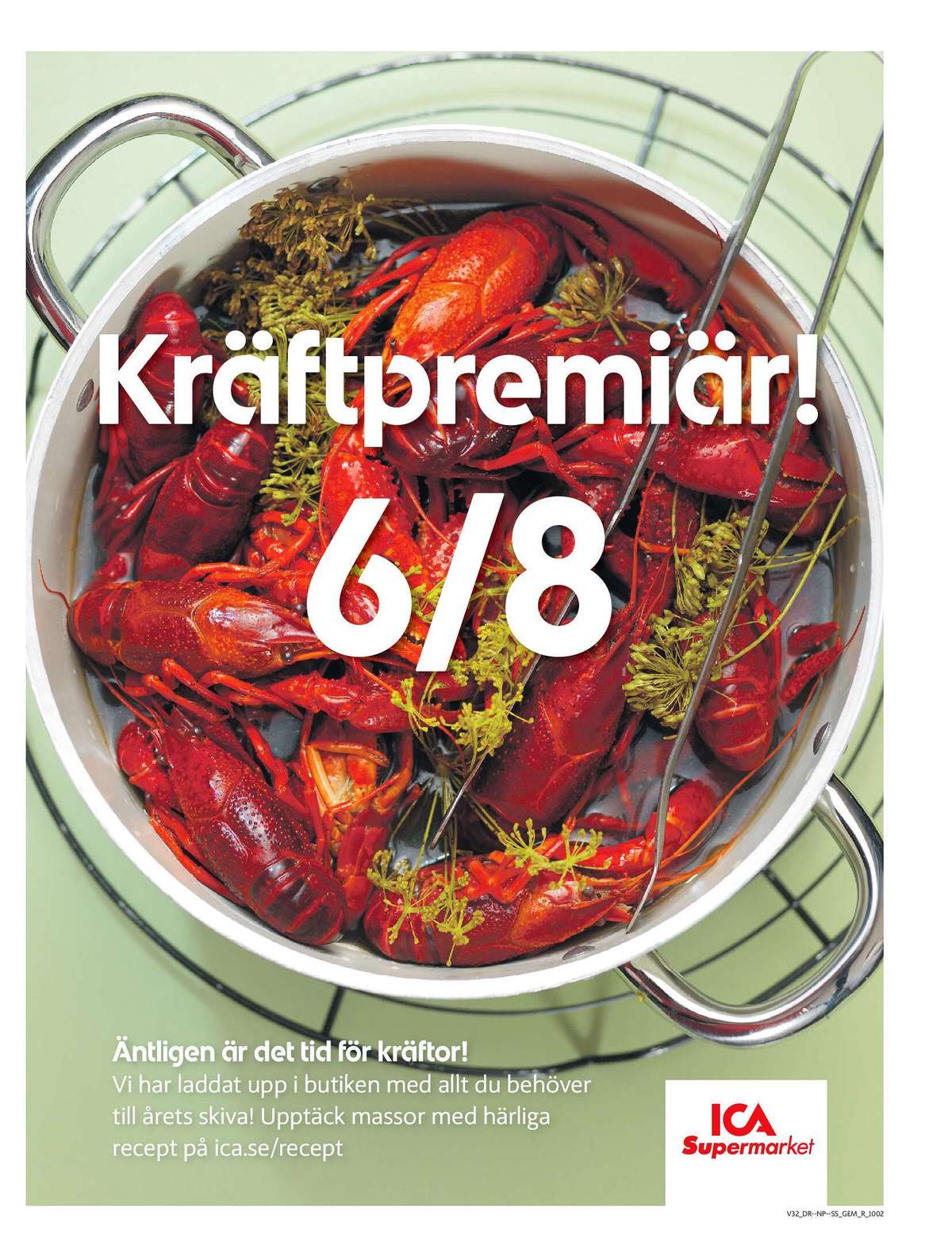 Se ICA Supermarket reklamblad för vecka 32 på Kampanjveckan.se. Se bra erbjudanden på många varor. Läs reklambladet här! Sida 7