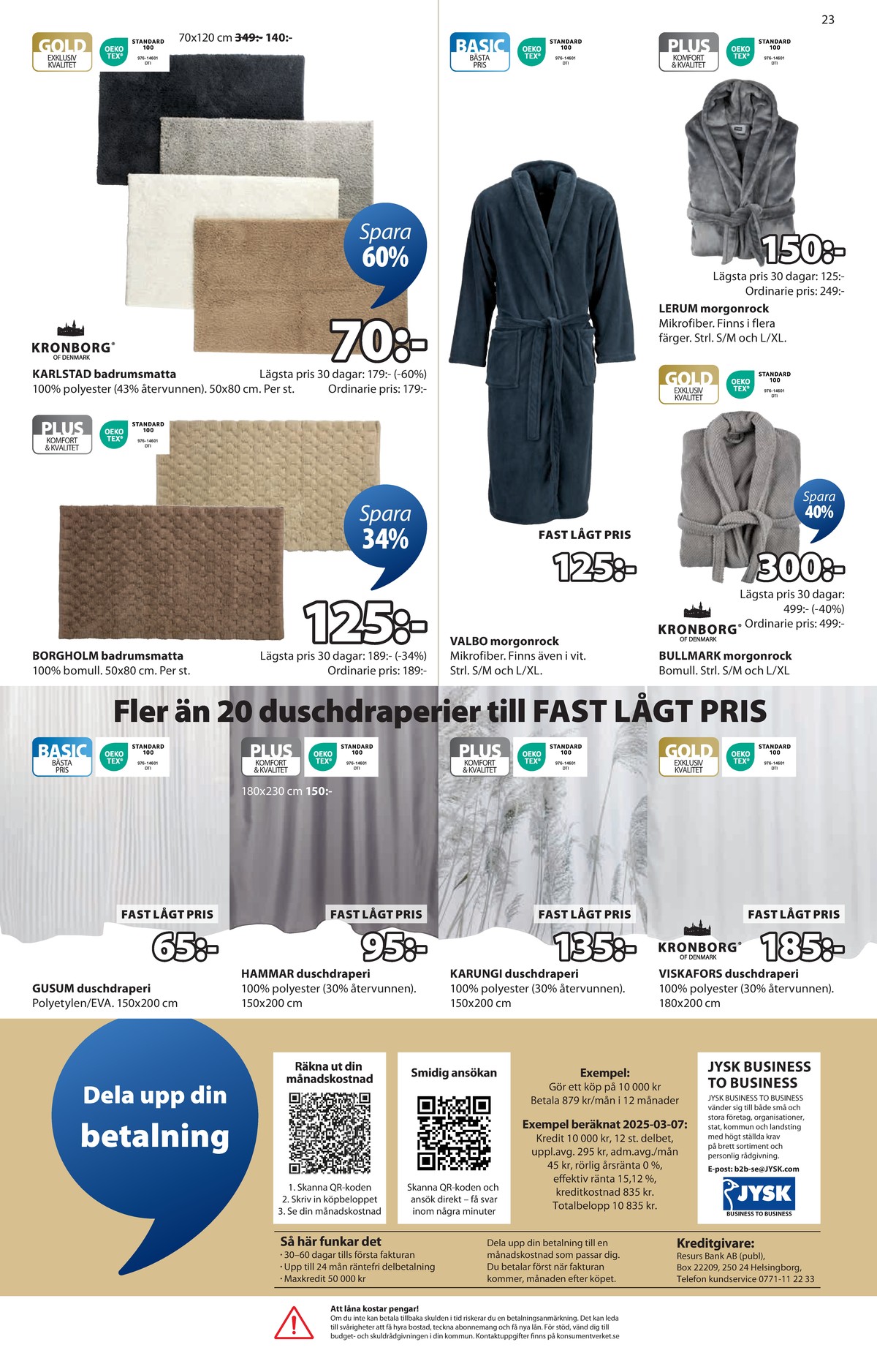 Se Jysk reklamblad för vecka 32 på Kampanjveckan.se. Se bra erbjudanden på många varor. Läs reklambladet här! Sida 24