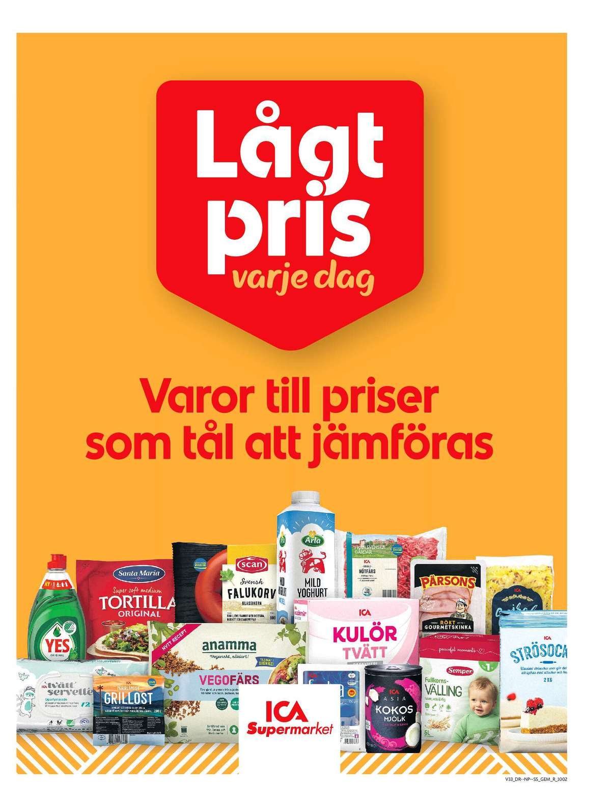 Se ICA Supermarket reklamblad för vecka 33 på Kampanjveckan.se. Se bra erbjudanden på många varor. Läs reklambladet här! Sida 7