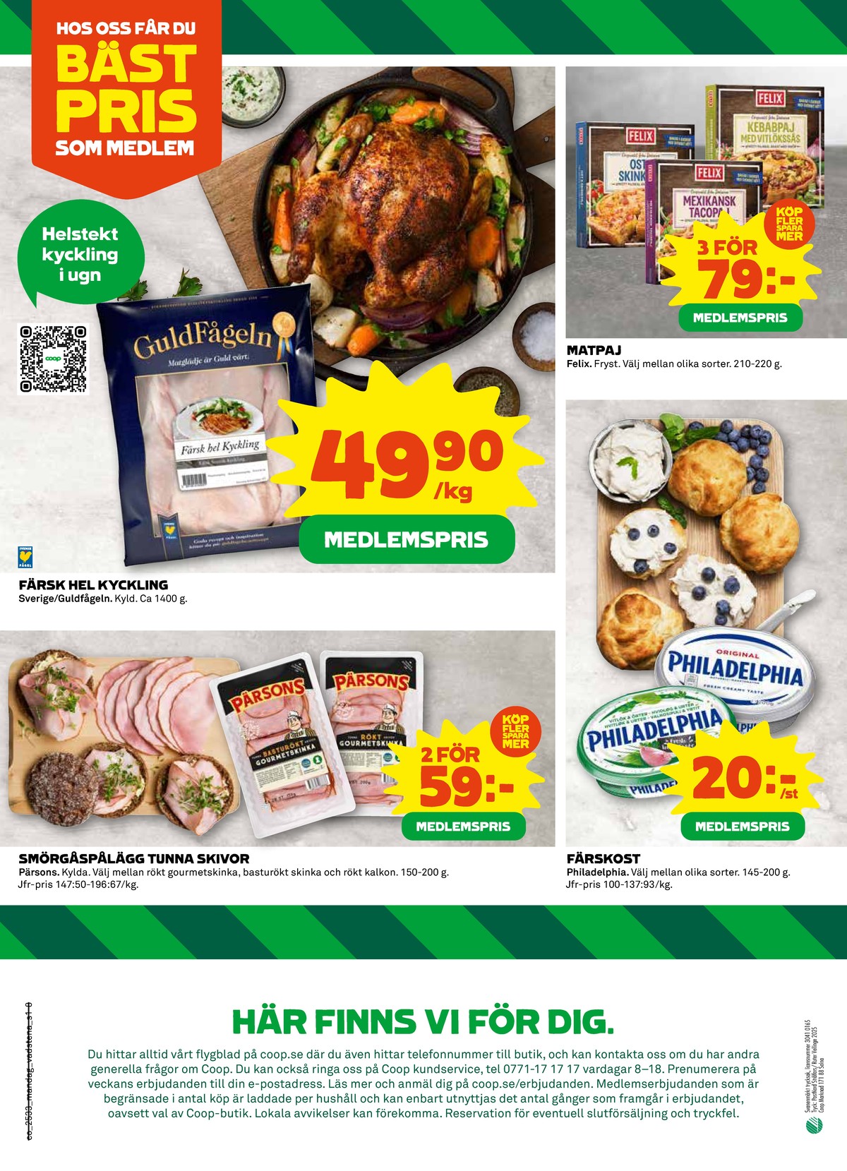 Se Coop reklamblad för vecka 33 på Kampanjveckan.se. Se bra erbjudanden på många varor, t.ex. kalkon pärsons eller skinka pärsons. Läs reklambladet här! Sida 8
