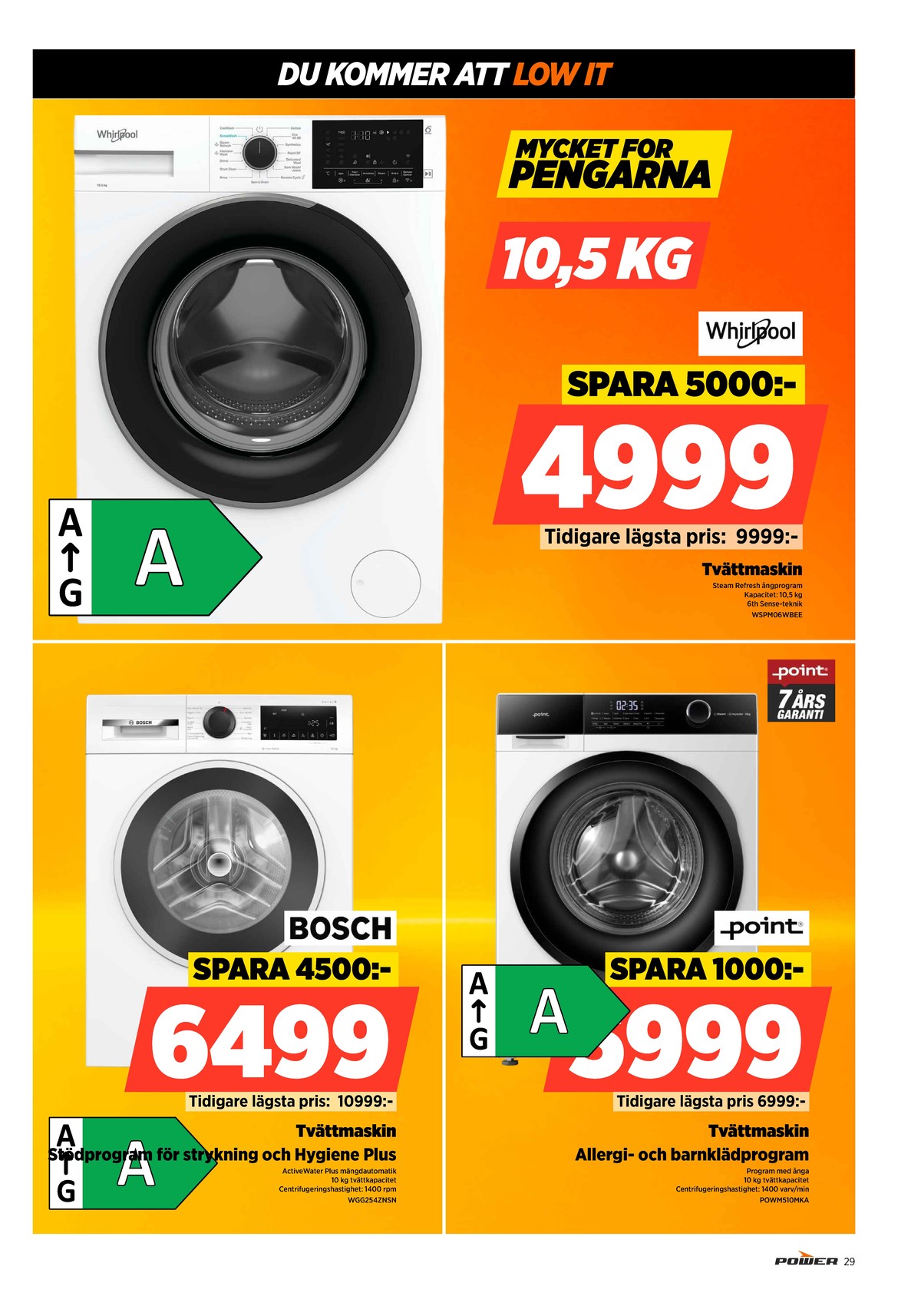 Se Power reklamblad för vecka 33 på Kampanjveckan.se. Se bra erbjudanden på många varor. Läs reklambladet här! Sida 29