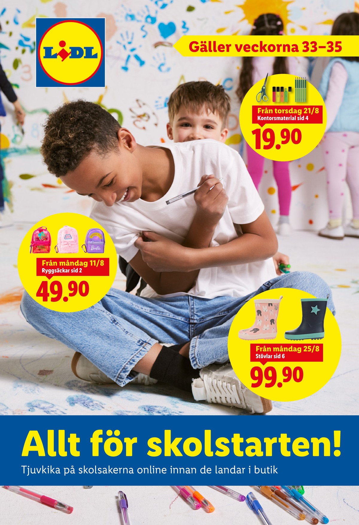 Se Lidl reklamblad för vecka 34 på Kampanjveckan.se. Se bra erbjudanden på många varor. Läs reklambladet här! Sida 1