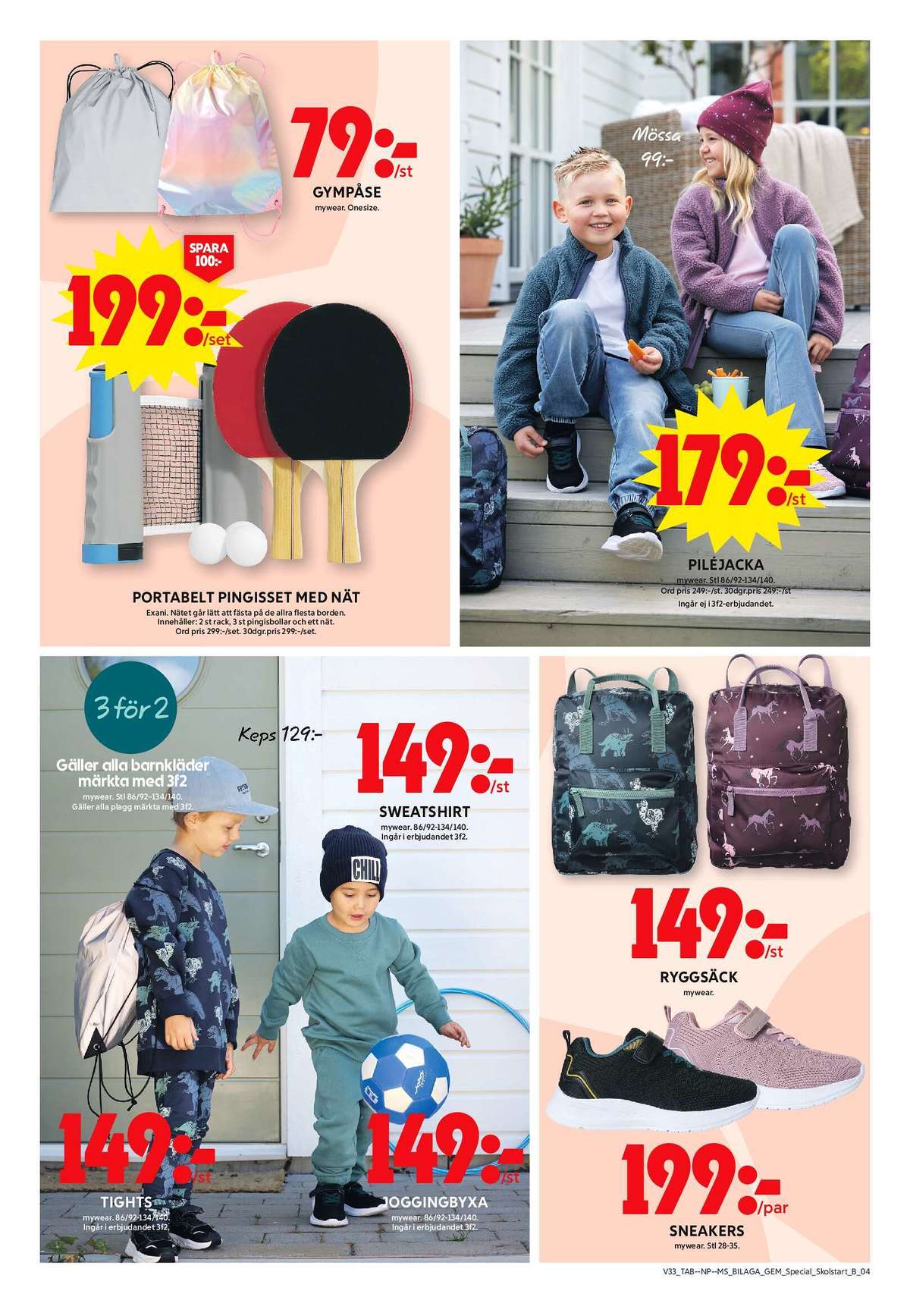 Se ICA Maxi reklamblad för vecka 34 på Kampanjveckan.se. Se bra erbjudanden på många varor, t.ex. barnkläder mywear eller andra varor. Läs reklambladet här! Sida 4