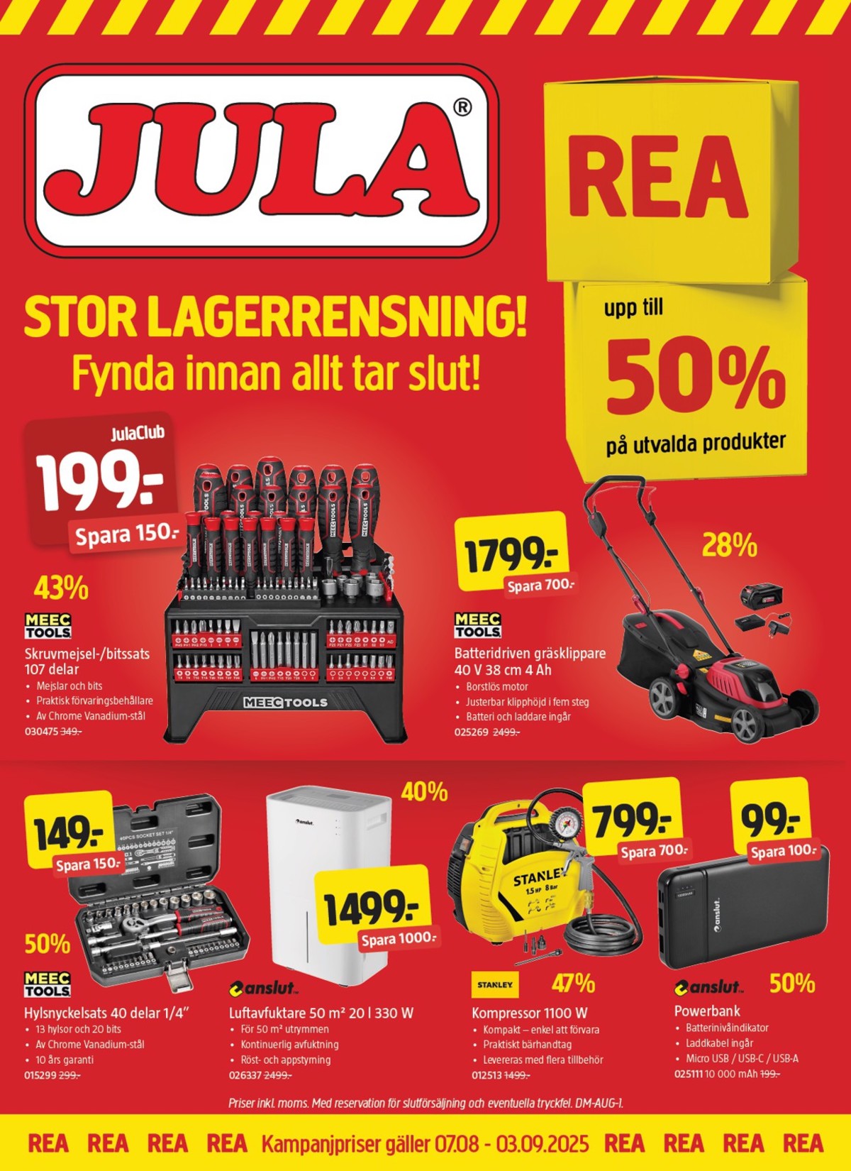Se Jula reklamblad för vecka 34 på Kampanjveckan.se. Se bra erbjudanden på många varor. Läs reklambladet här! Sida 1
