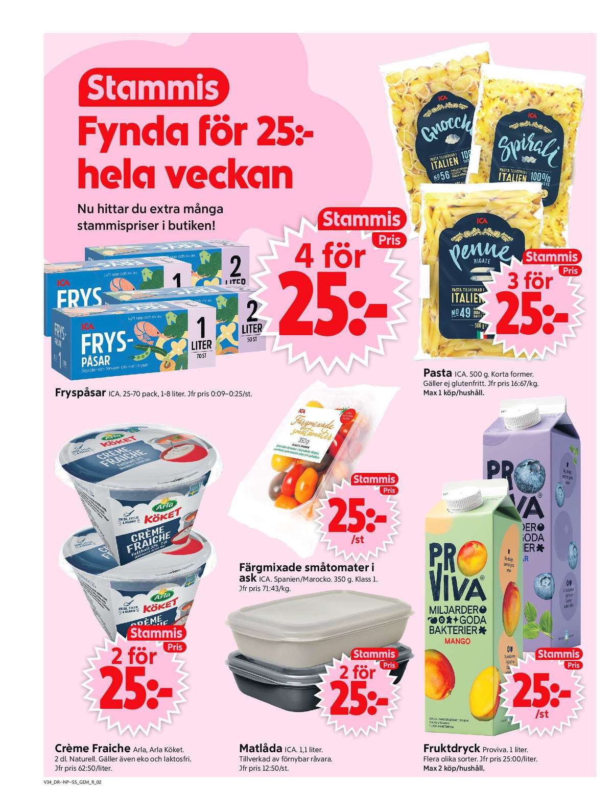 Se ICA Supermarket reklamblad för vecka 34 på Kampanjveckan.se. Se bra erbjudanden på många varor, t.ex. crème fraiche arla köket eller crème fraiche arla. Läs reklambladet här! Sida 2

