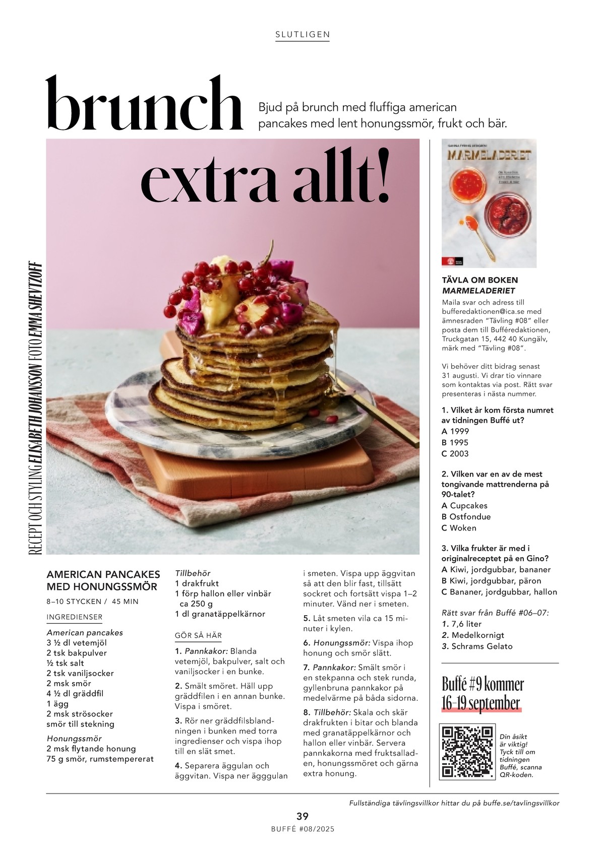 Se ICA Buffé reklamblad för vecka 36 på Kampanjveckan.se. Se bra erbjudanden på många varor. Läs reklambladet här! Sida 39