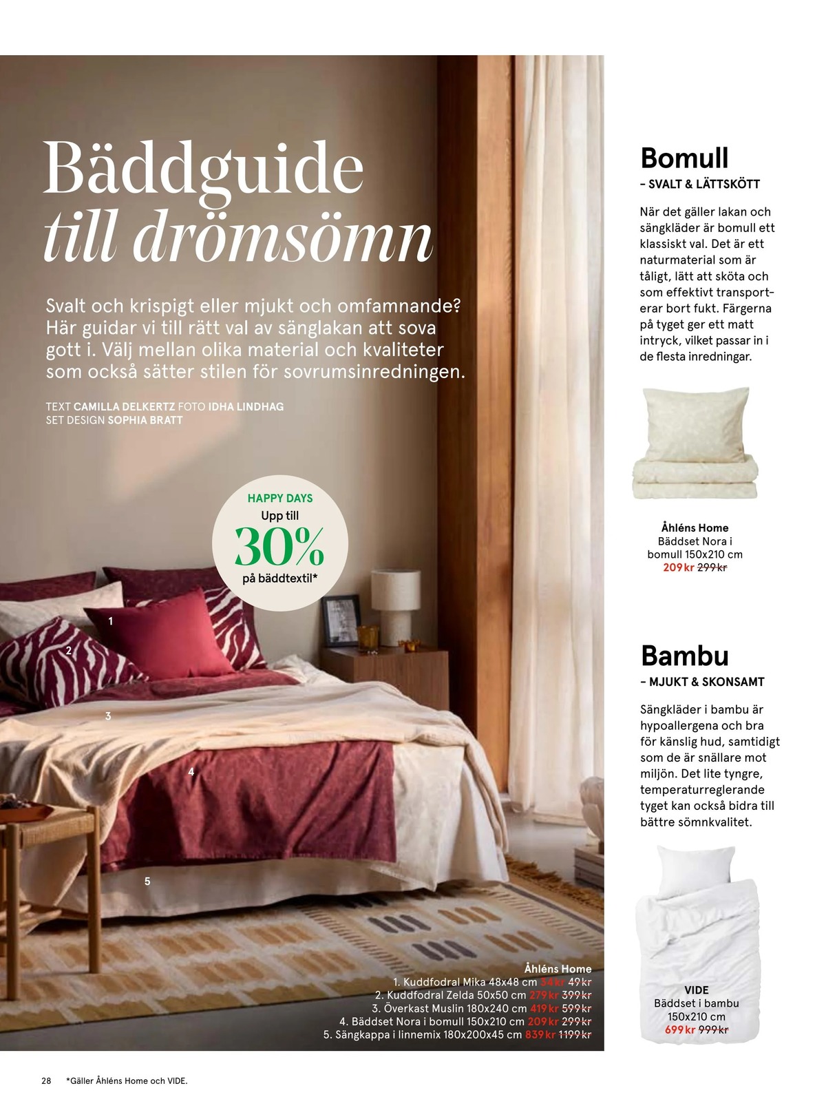 Se Åhlens reklamblad för vecka 36 på Kampanjveckan.se. Se bra erbjudanden på många varor. Läs reklambladet här! Sida 28