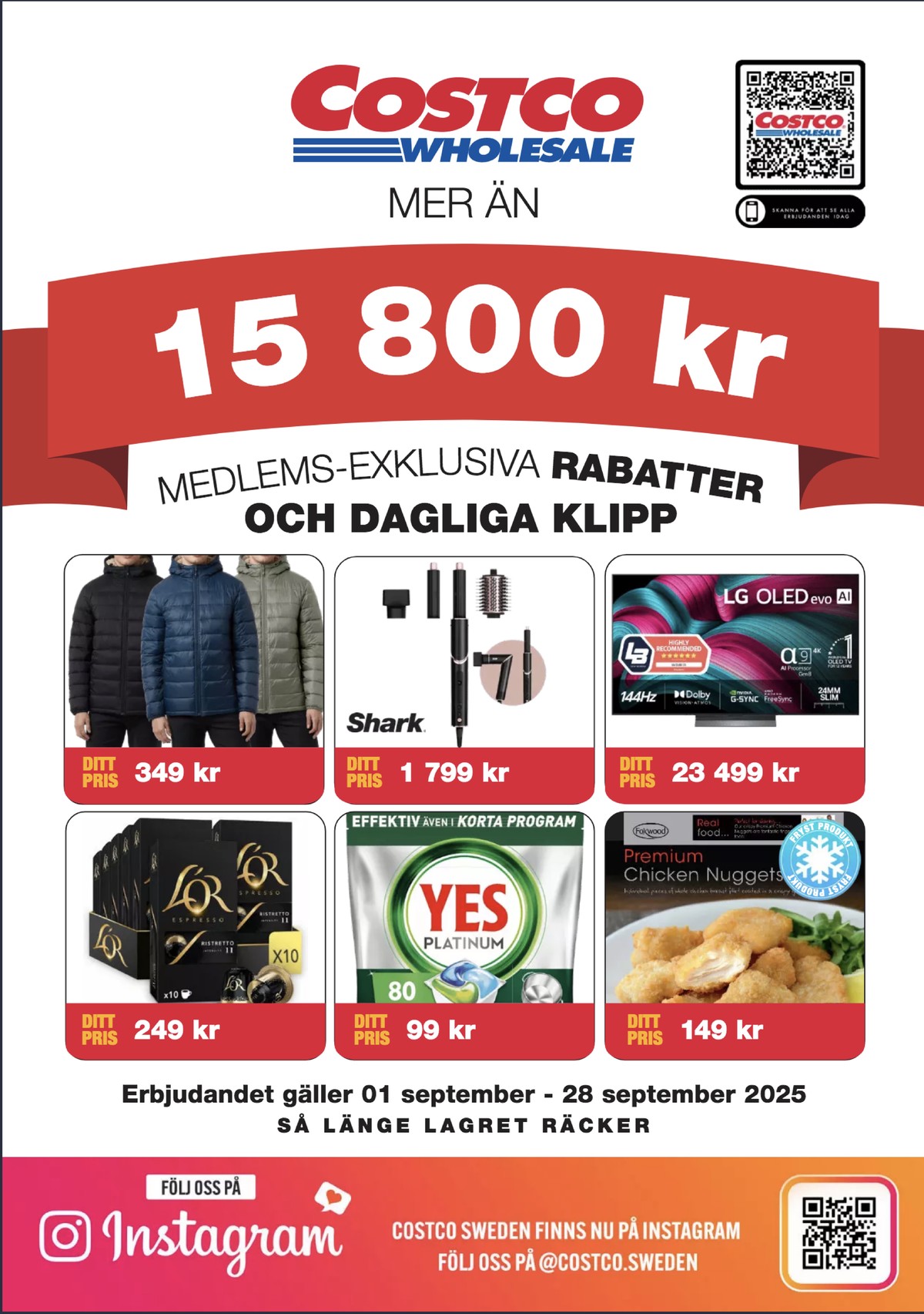 Se Costco reklamblad för vecka 37 på Kampanjveckan.se. Se bra erbjudanden på många varor. Läs reklambladet här! Sida 1