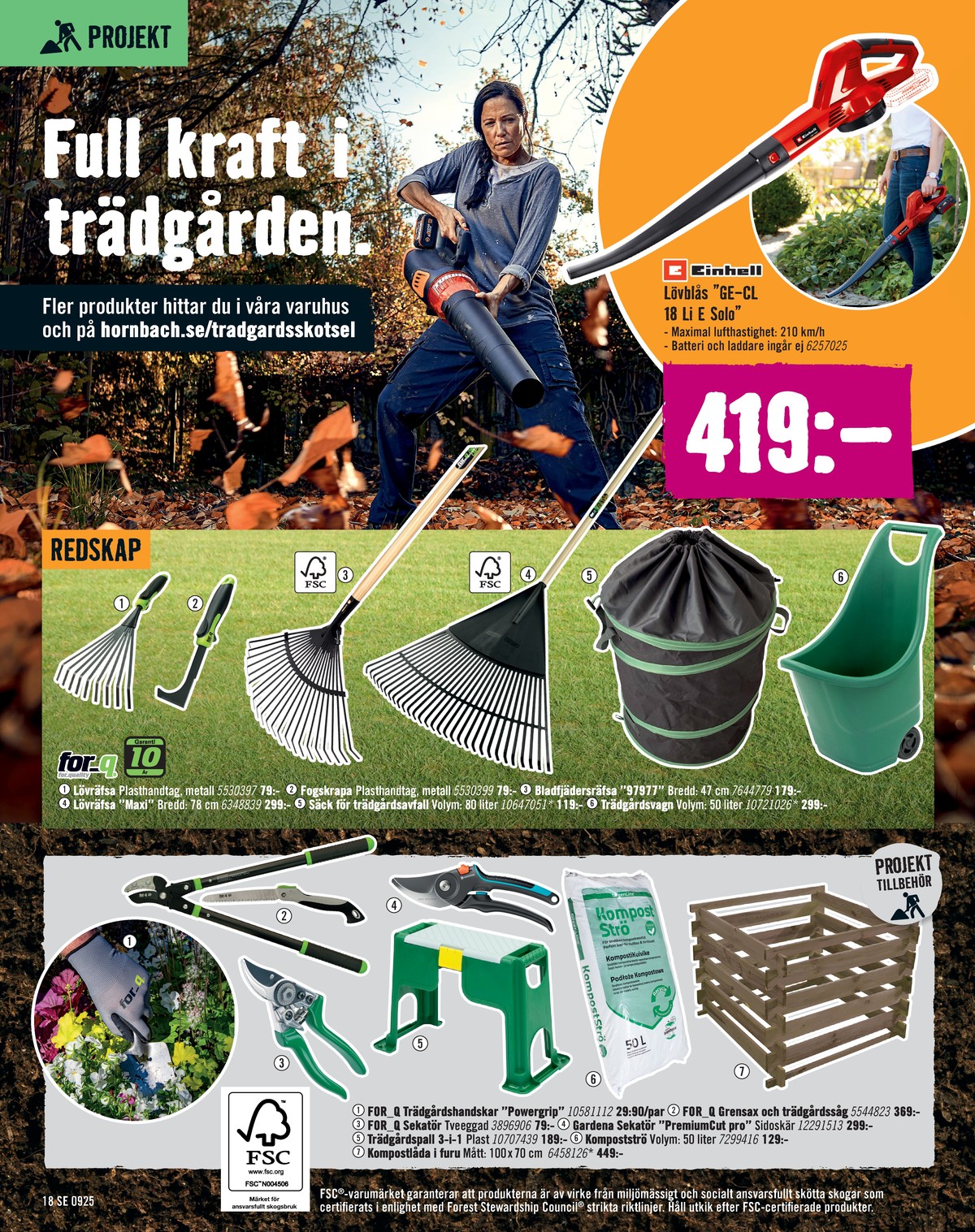 Se Hornbach reklamblad för vecka 37 på Kampanjveckan.se. Se bra erbjudanden på många varor. Läs reklambladet här! Sida 18