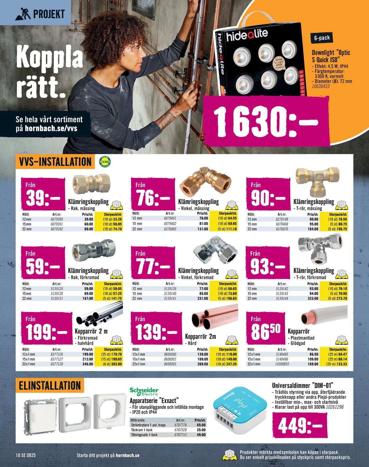 Se Hornbach reklamblad för vecka 37 på Kampanjveckan.se. Se bra erbjudanden på många varor. Läs reklambladet här! Sida 10