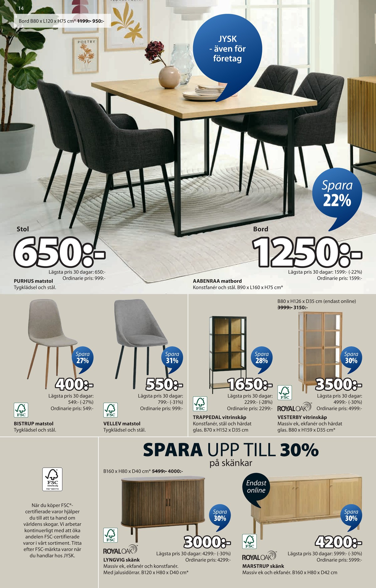 Se Jysk reklamblad för vecka 37 på Kampanjveckan.se. Se bra erbjudanden på många varor. Läs reklambladet här! Sida 15