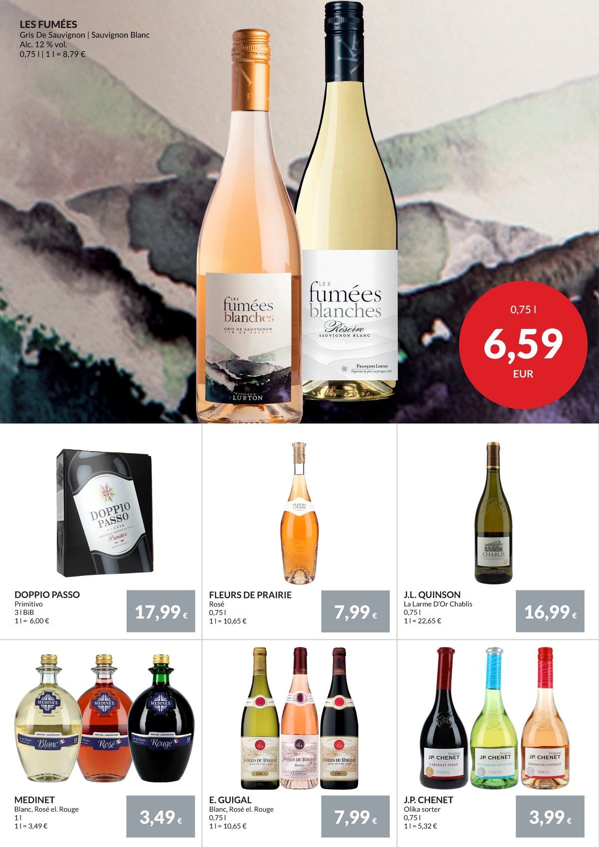 Se Nielsen Discount reklamblad för vecka 38 på Kampanjveckan.se. Se bra erbjudanden på många varor, t.ex. röd vin okänd eller rosé vin okänd. Läs reklambladet här! Sida 14
