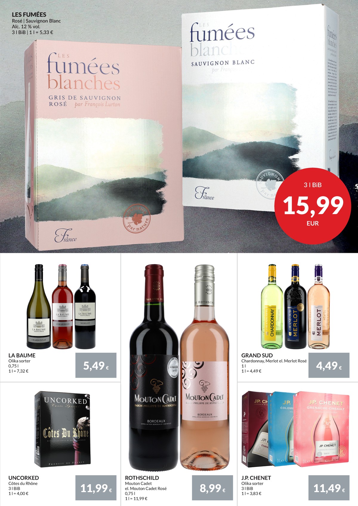 Se Nielsen Discount reklamblad för vecka 38 på Kampanjveckan.se. Se bra erbjudanden på många varor, t.ex. röd vin okänd eller röd vin okänd. Läs reklambladet här! Sida 15
