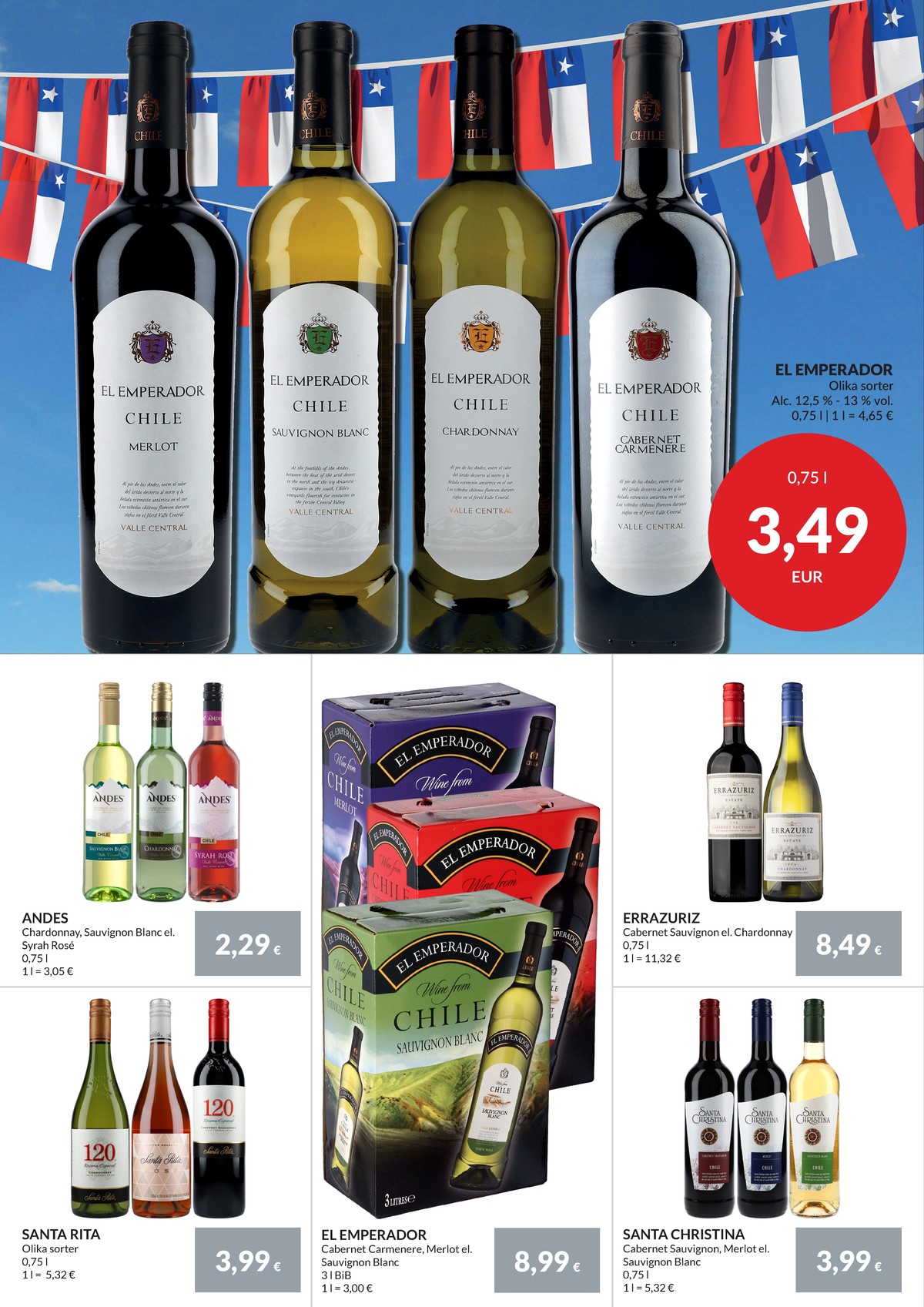 Se Nielsen Discount reklamblad för vecka 38 på Kampanjveckan.se. Se bra erbjudanden på många varor, t.ex. rosé vin okänd eller vit vin okänd. Läs reklambladet här! Sida 22
