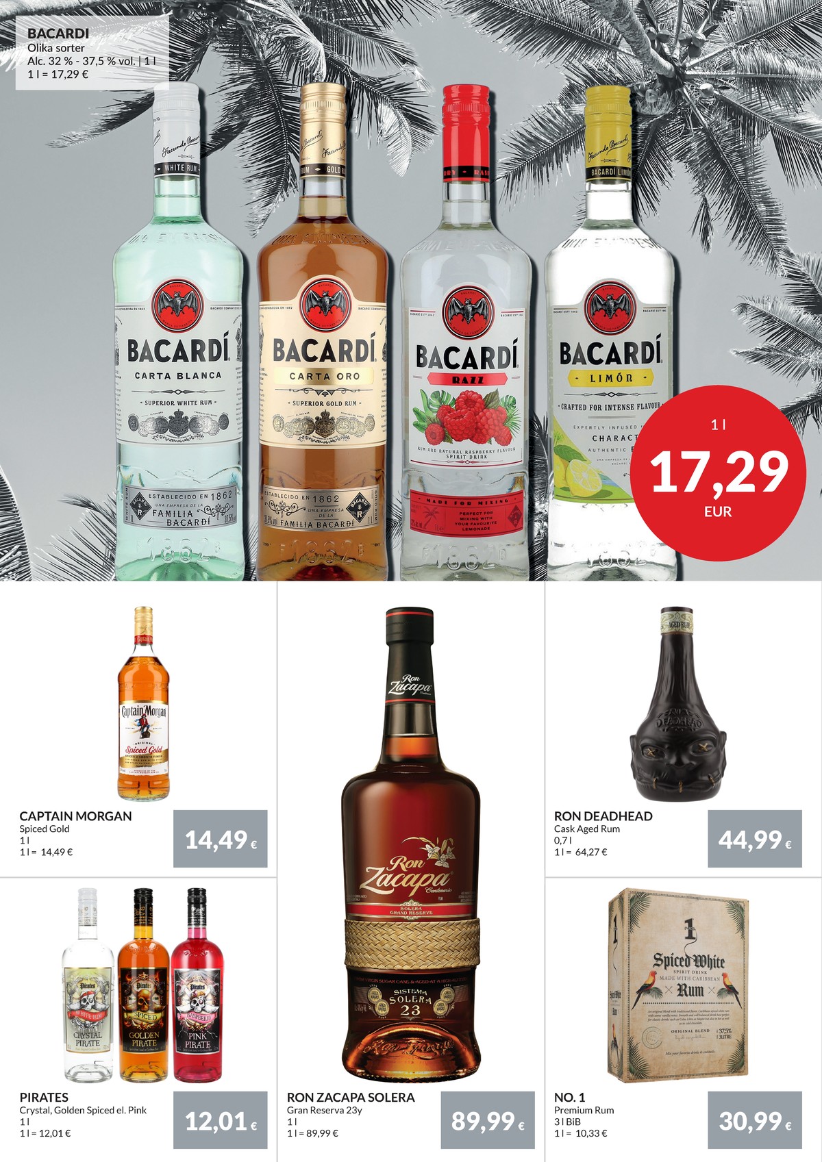 Se Nielsen Discount reklamblad för vecka 38 på Kampanjveckan.se. Se bra erbjudanden på många varor, t.ex. rom crystal eller rom golden. Läs reklambladet här! Sida 34
