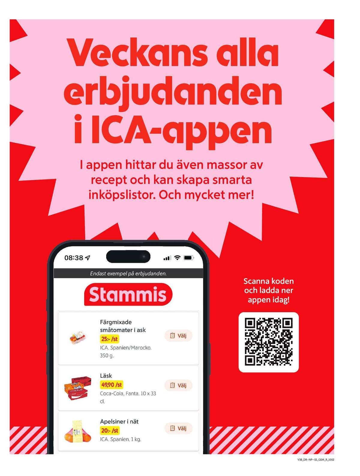 Se ICA Supermarket reklamblad för vecka 38 på Kampanjveckan.se. Se bra erbjudanden på många varor. Läs reklambladet här! Sida 7