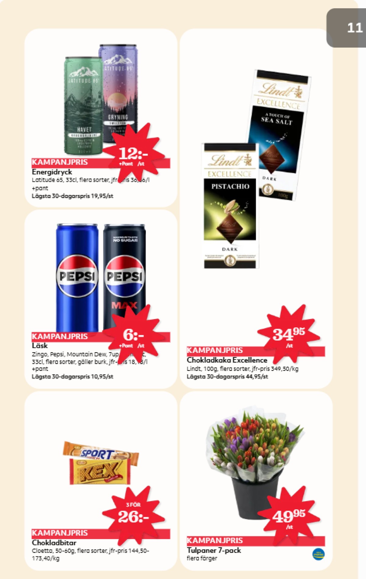 Se Hemköp reklamblad för vecka 38 på Kampanjveckan.se. Se bra erbjudanden på många varor, t.ex. chokladbar sport lunch eller blommor okänd. Läs reklambladet här! Sida 12
