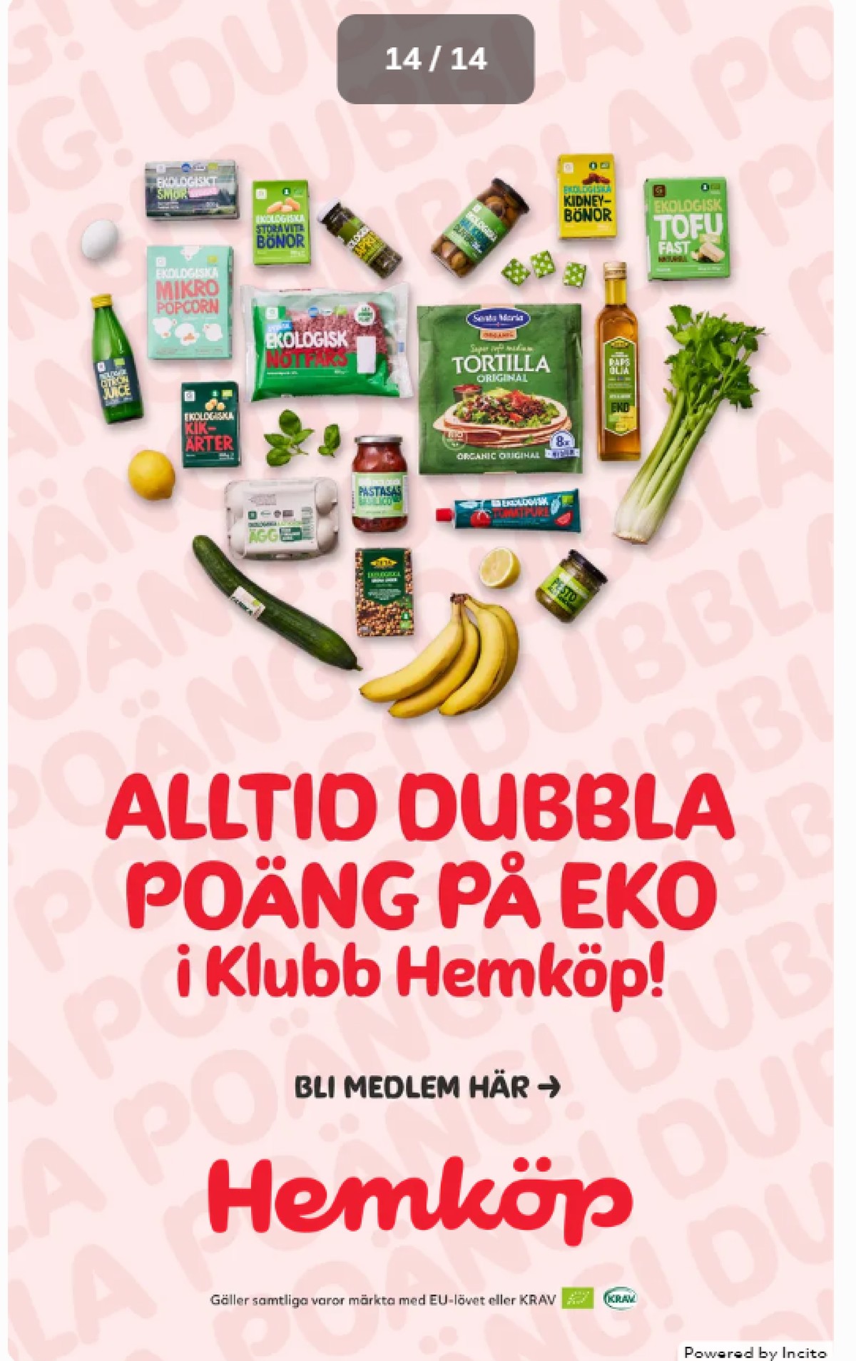 Se Hemköp reklamblad för vecka 38 på Kampanjveckan.se. Se bra erbjudanden på många varor. Läs reklambladet här! Sida 14