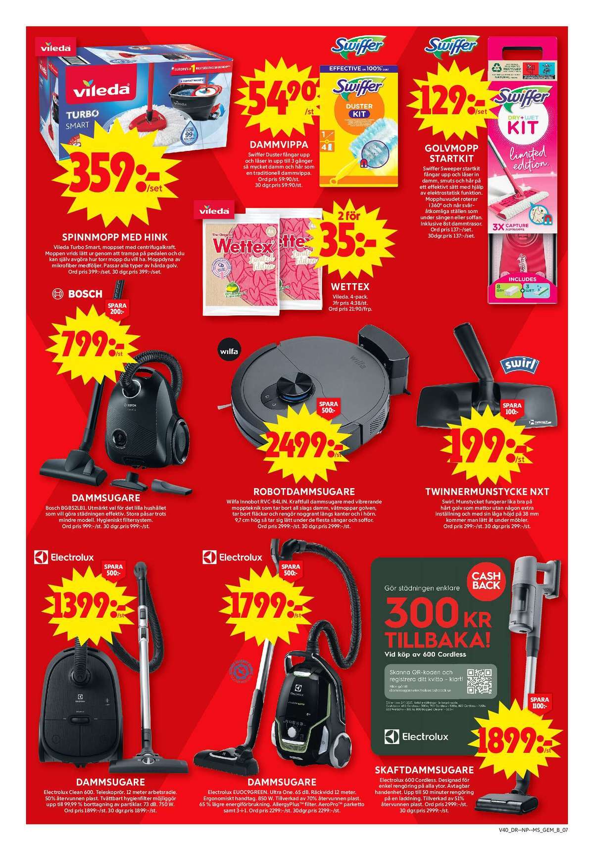Se ICA Maxi reklamblad för vecka 40 på Kampanjveckan.se. Se bra erbjudanden på många varor, t.ex. dammsugare electrolux eller dammsugare electrolux. Läs reklambladet här! Sida 9
