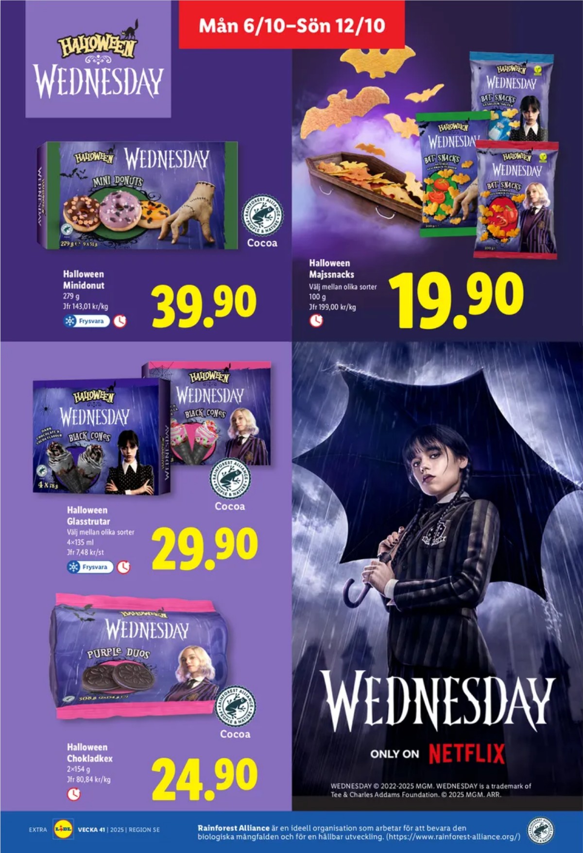 Se Lidl reklamblad för vecka 41 på Kampanjveckan.se. Se bra erbjudanden på många varor, t.ex. snacks okänd eller donuts okänd. Läs reklambladet här! Sida 12

