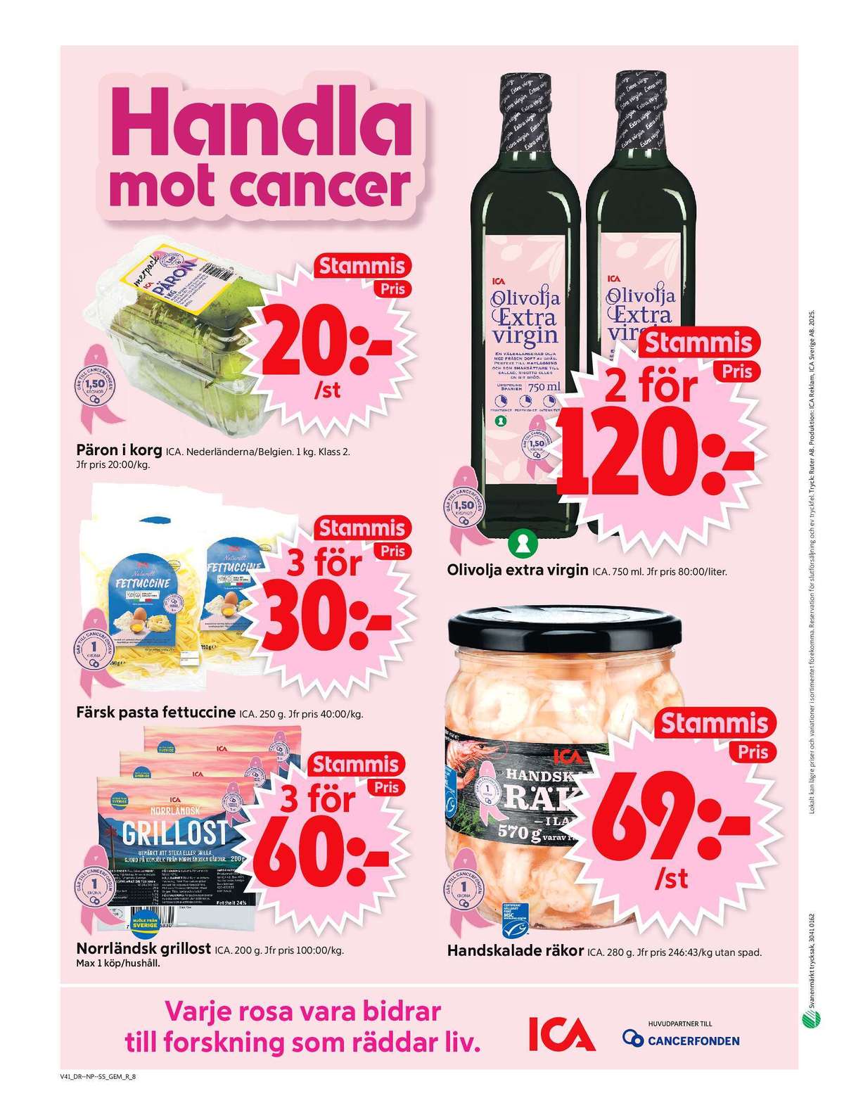 Se ICA Supermarket reklamblad för vecka 41 på Kampanjveckan.se. Se bra erbjudanden på många varor, t.ex. grillost ica eller räkor ica. Läs reklambladet här! Sida 10
