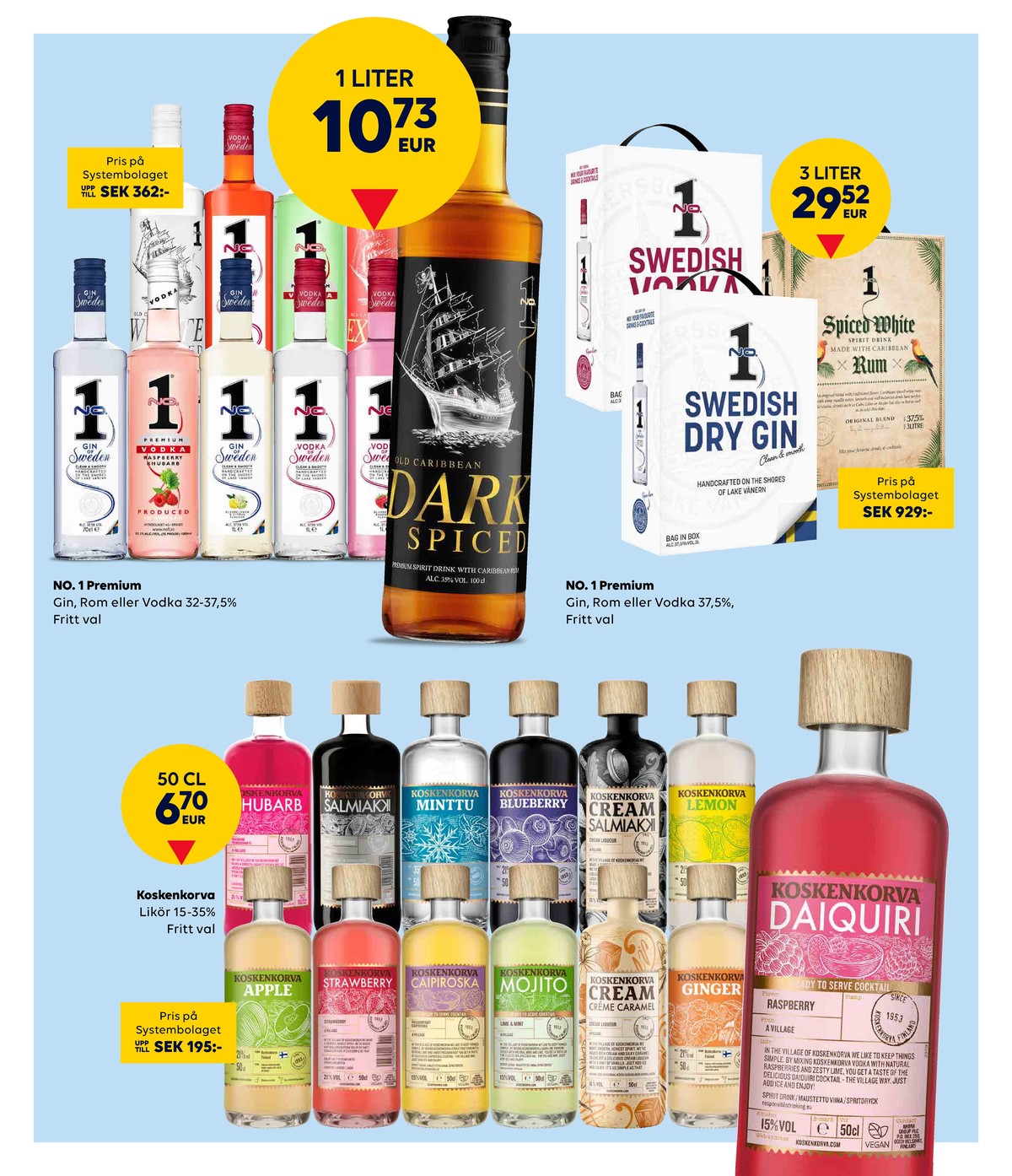 Se Scandlines Border Shop reklamblad för vecka 42 på Kampanjveckan.se. Se bra erbjudanden på många varor, t.ex. rom dark spiced eller gin no 1. Läs reklambladet här! Sida 2
