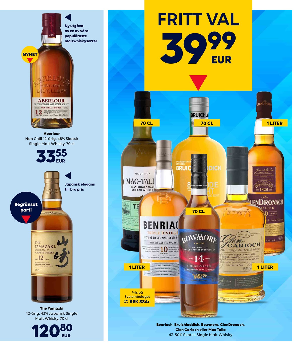 Se Scandlines Border Shop reklamblad för vecka 42 på Kampanjveckan.se. Se bra erbjudanden på många varor, t.ex. whisky the yamazaki eller whisky double cask. Läs reklambladet här! Sida 13

