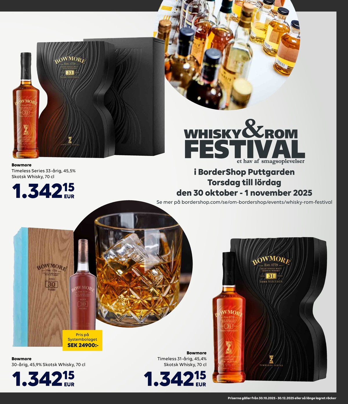 Se Scandlines Border Shop reklamblad för vecka 42 på Kampanjveckan.se. Se bra erbjudanden på många varor, t.ex. whisky timeless series 31 years eller whisky 30 years. Läs reklambladet här! Sida 15
