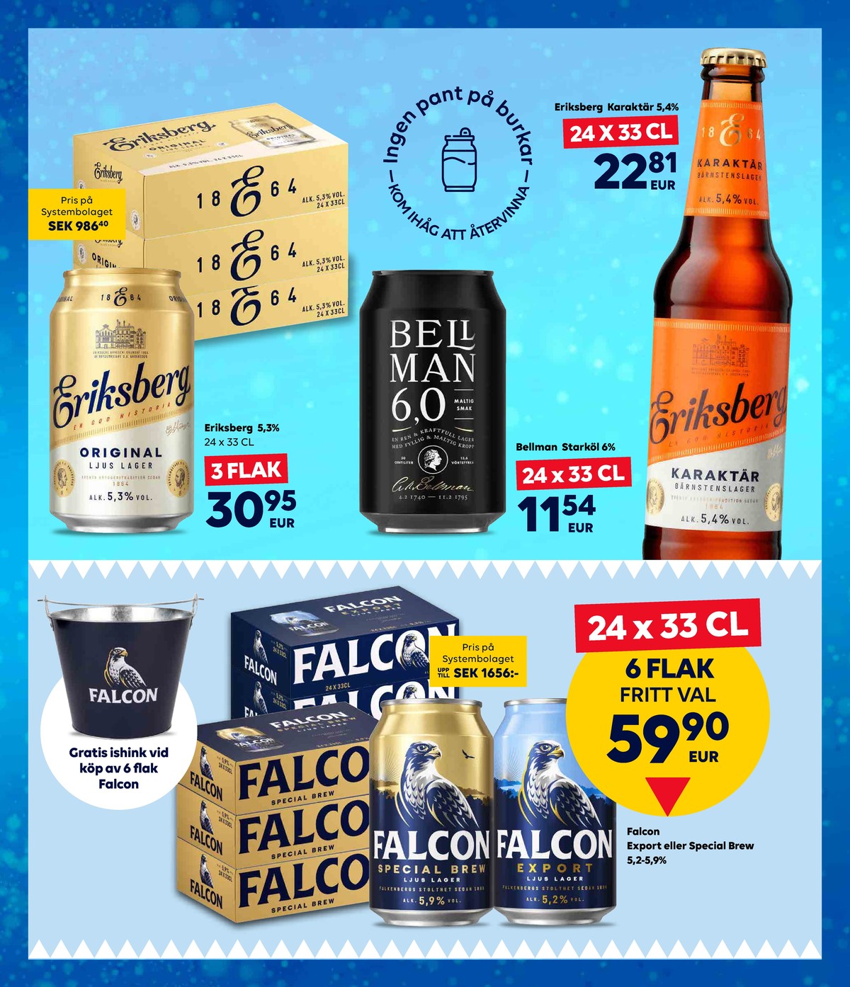 Se Scandlines Border Shop reklamblad för vecka 42 på Kampanjveckan.se. Se bra erbjudanden på många varor, t.ex. Öl 24 pk bellman eller Öl 24 pk karaktär. Läs reklambladet här! Sida 22
