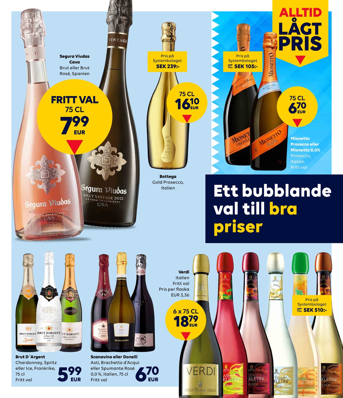 Se Scandlines Border Shop reklamblad för vecka 42 på Kampanjveckan.se. Se bra erbjudanden på många varor, t.ex. mousserande vin okänd eller mousserande vin okänd. Läs reklambladet här! Sida 29
